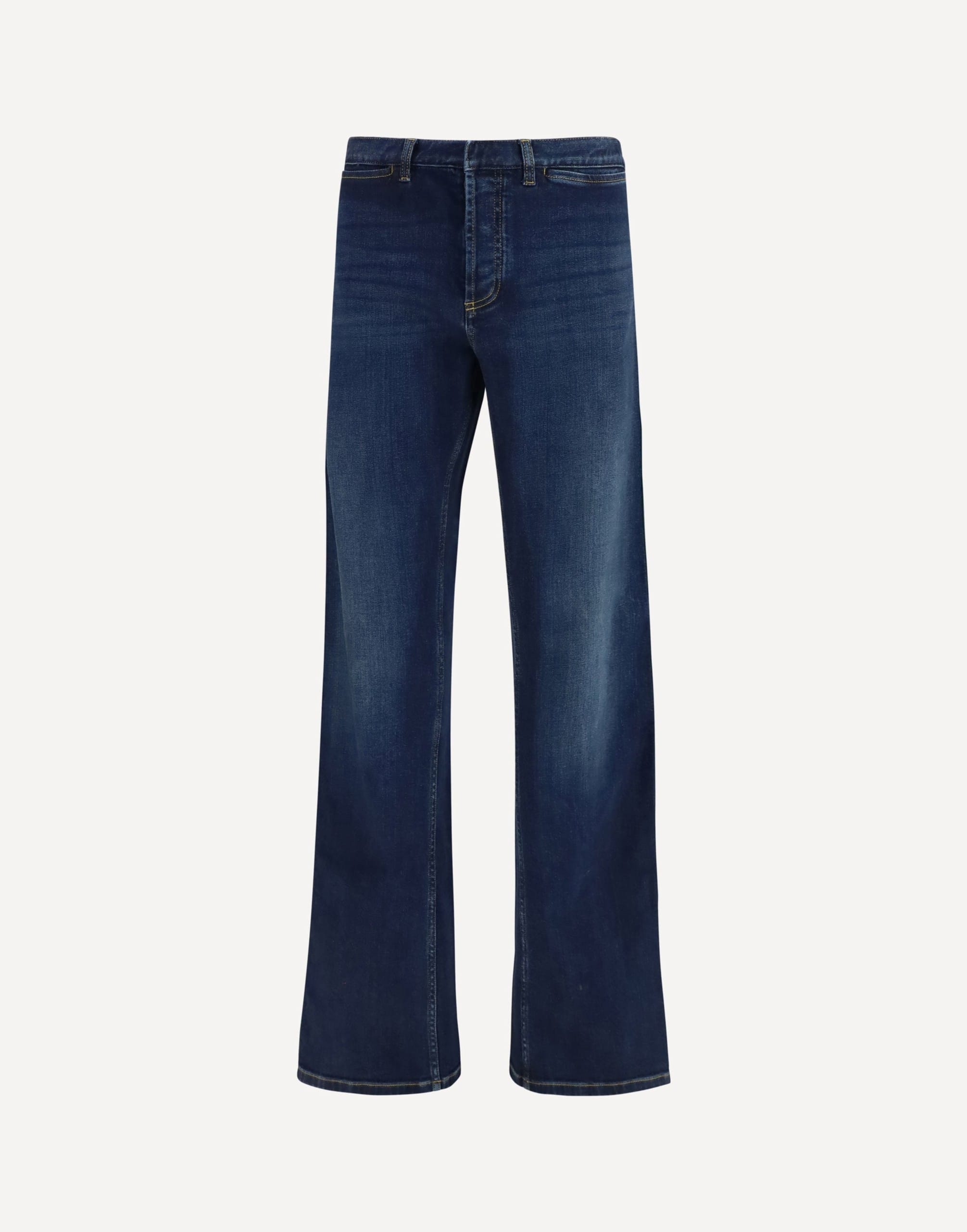 Gucci Gucci Cotton Jeans With Web Stripe