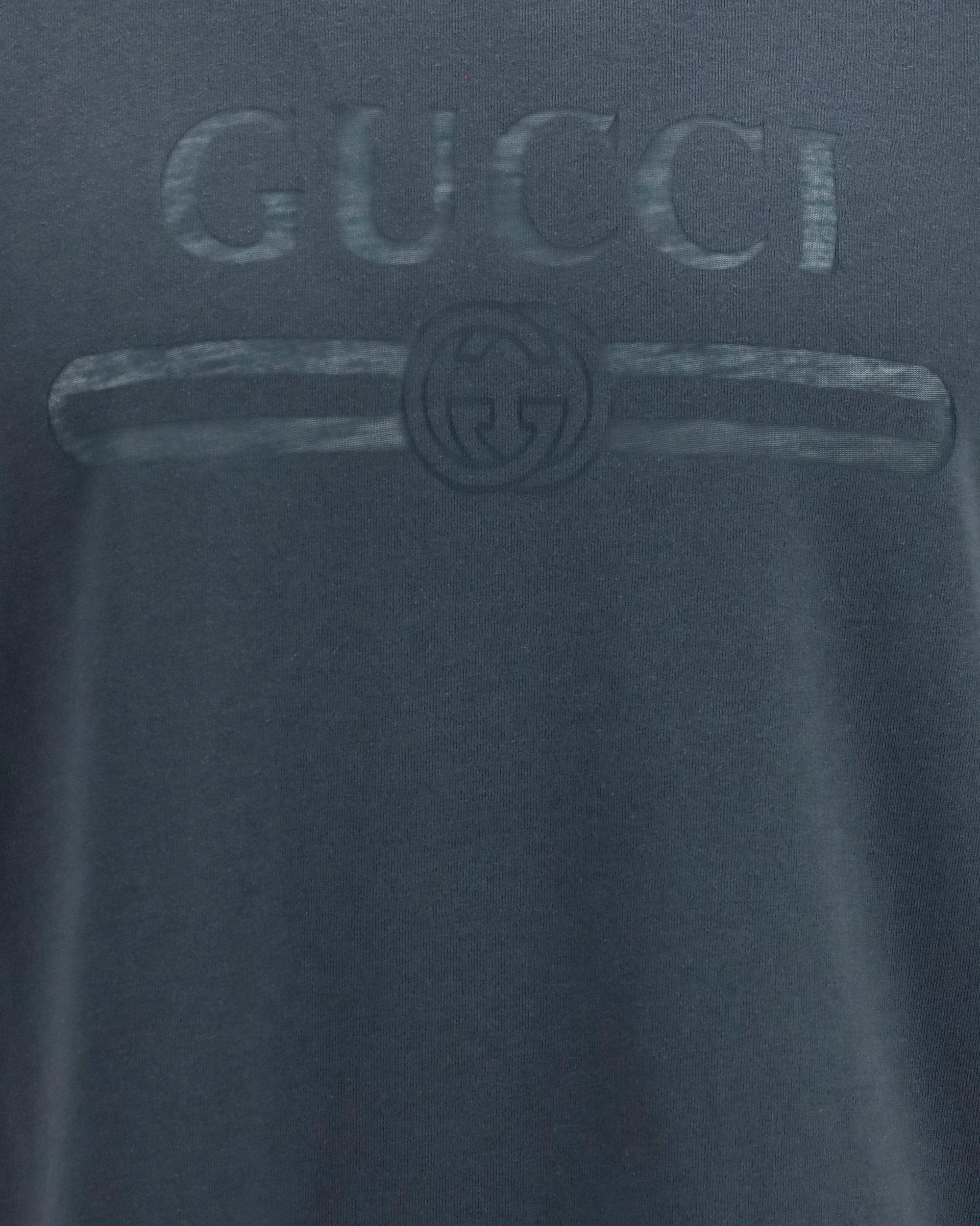 Gucci Gucci Cotton Jersey T-Shirt With Devoré Detail