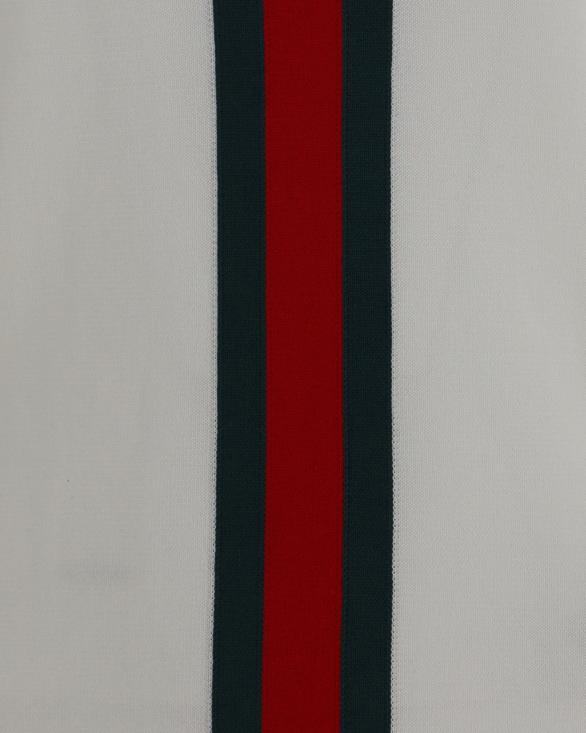 Gucci Gucci Cotton Knit T-Shirt With Web Intarsia