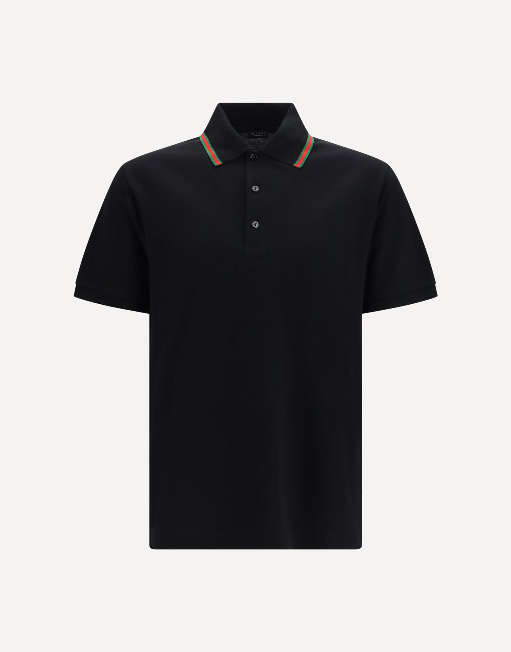 Gucci Gucci Cotton Piqué Jersey Polo Shirt