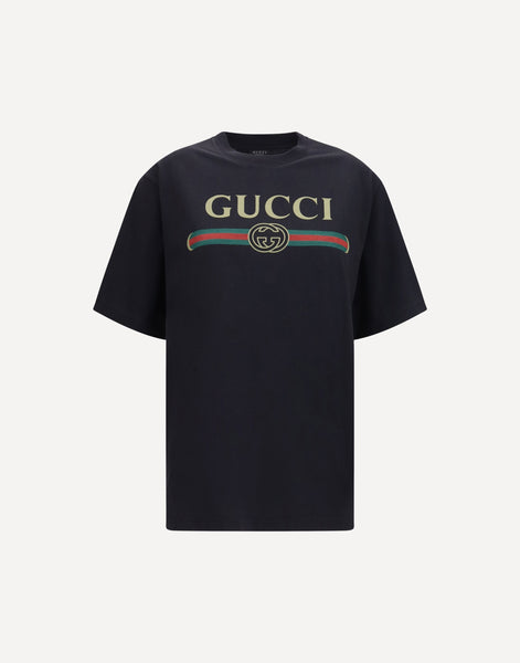 99SS GUCCI ボタニカルシアートップ パワーネット Tシャツ グッチ Gucci Cotton Silk Jersey T-Shirt | Sendegaro