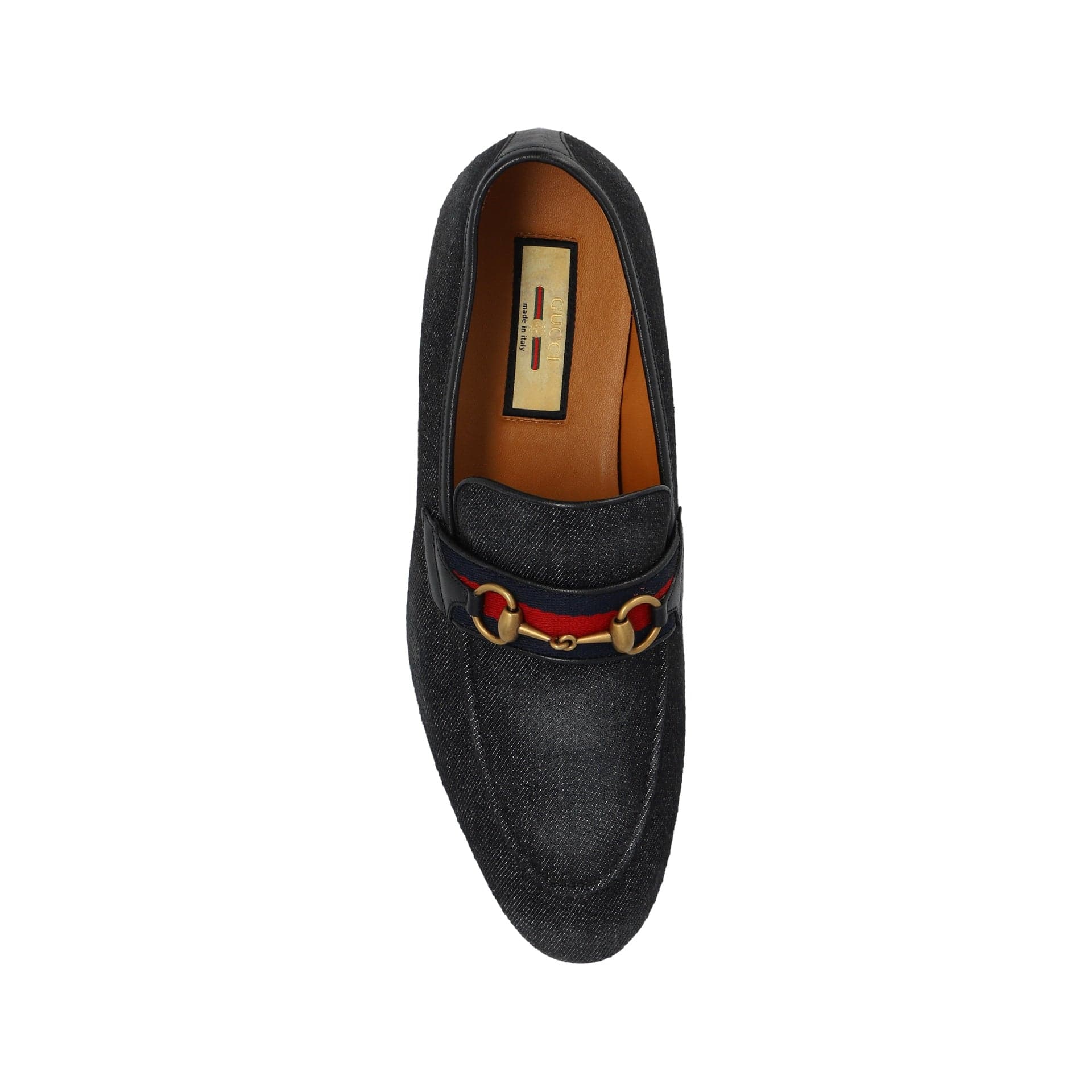 Gucci Denim Loafers With Horsebit