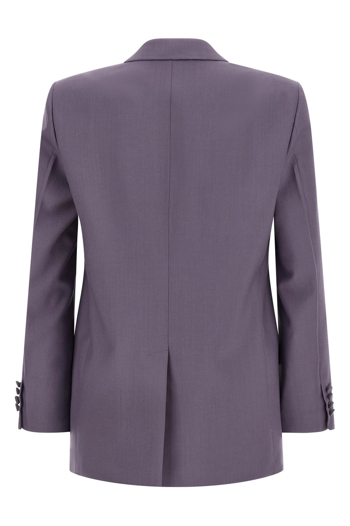 GUCCI ダークグレー ダブルブレストニットジャケット Gucci ダブルブレストウールブレザー | Sendegaro JP