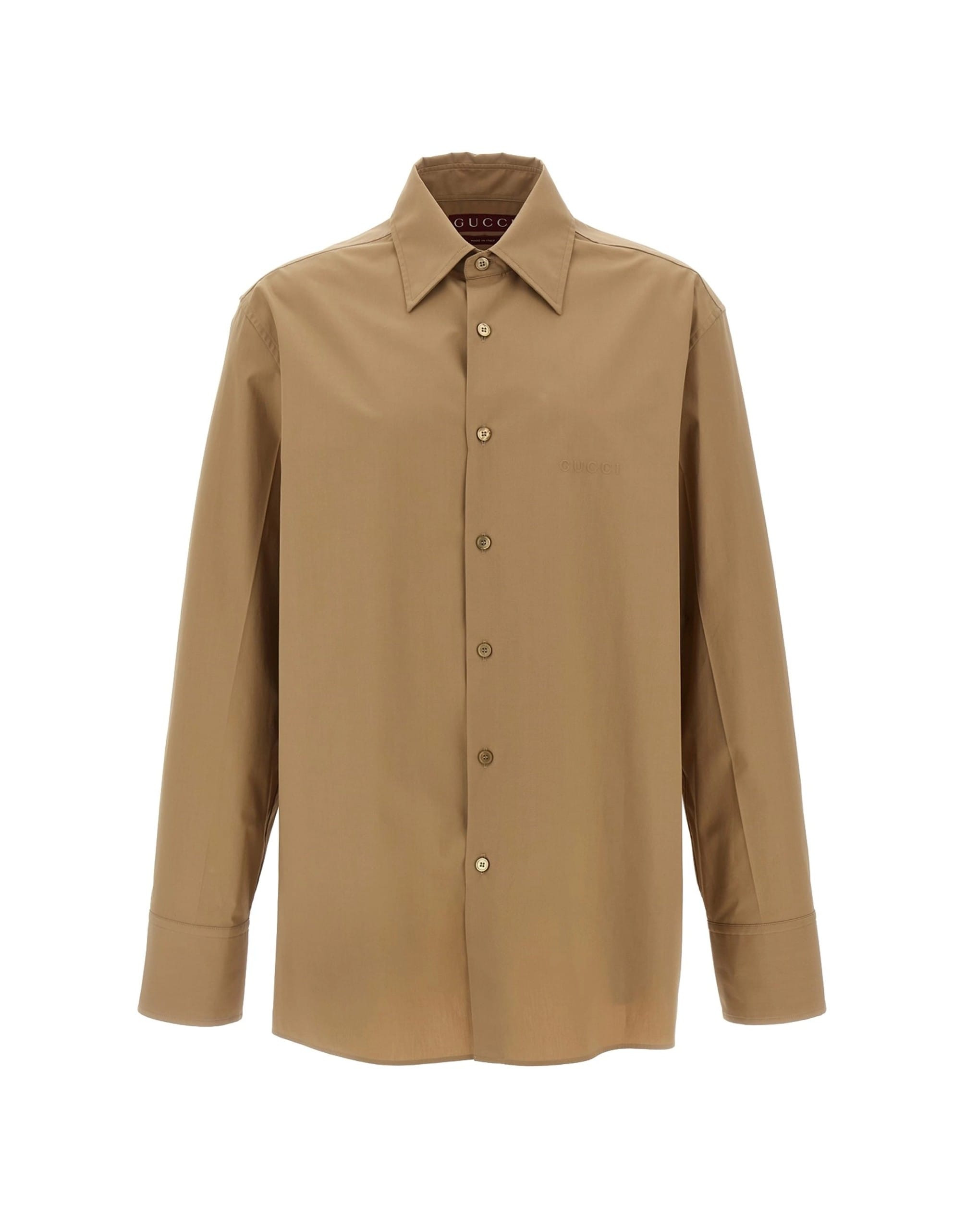 Gucci Gucci Embossed Logo Shirt