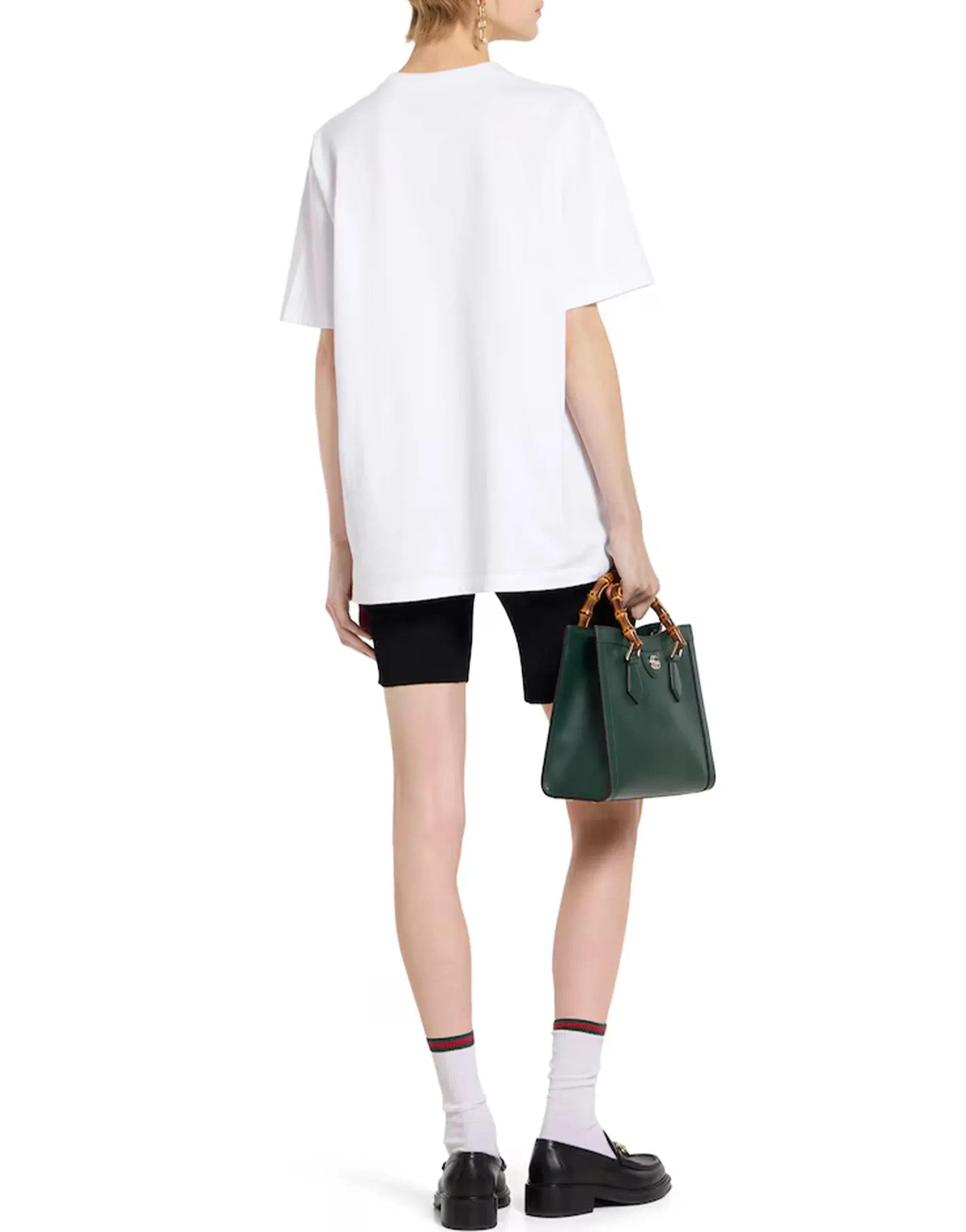 Gucci 자수 저지 티셔츠