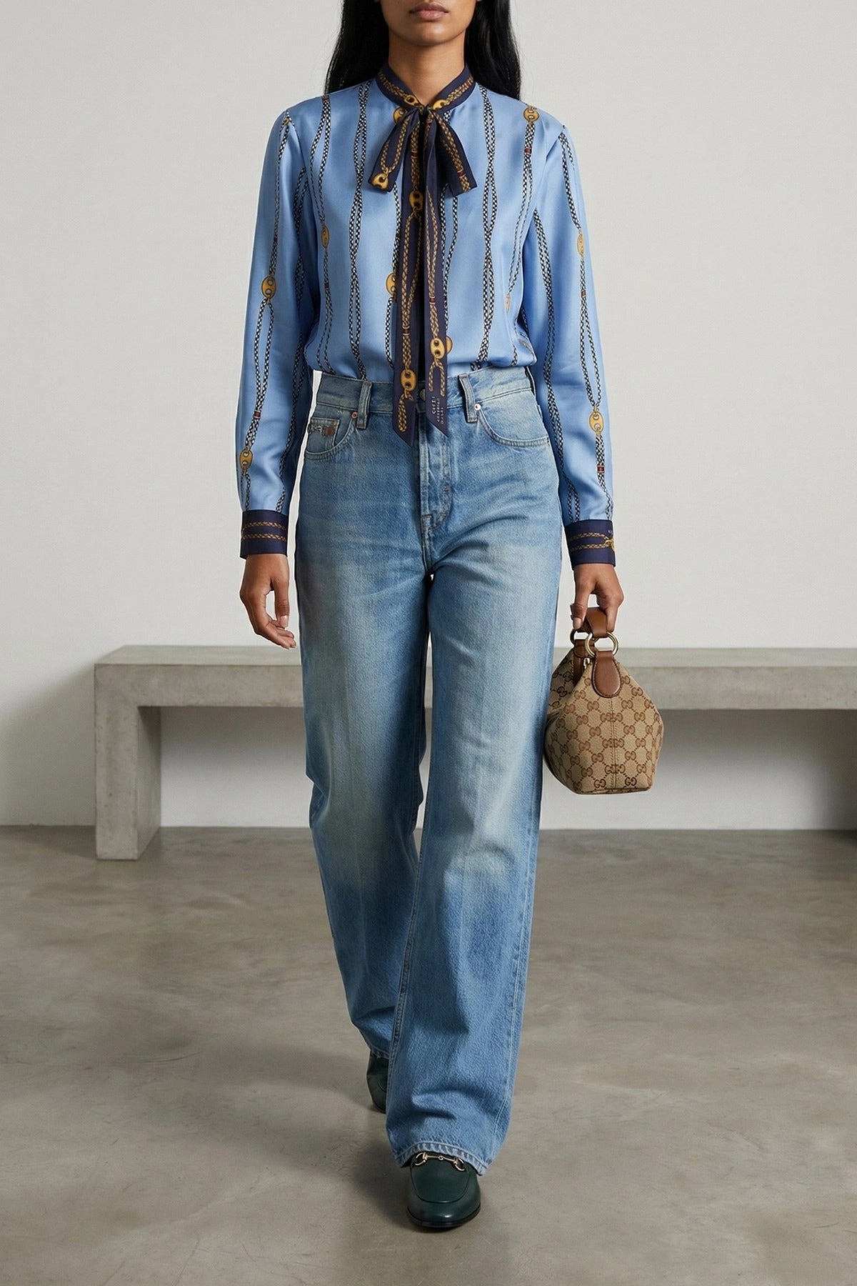 Gucci Flared Leg Jeans - alternate view