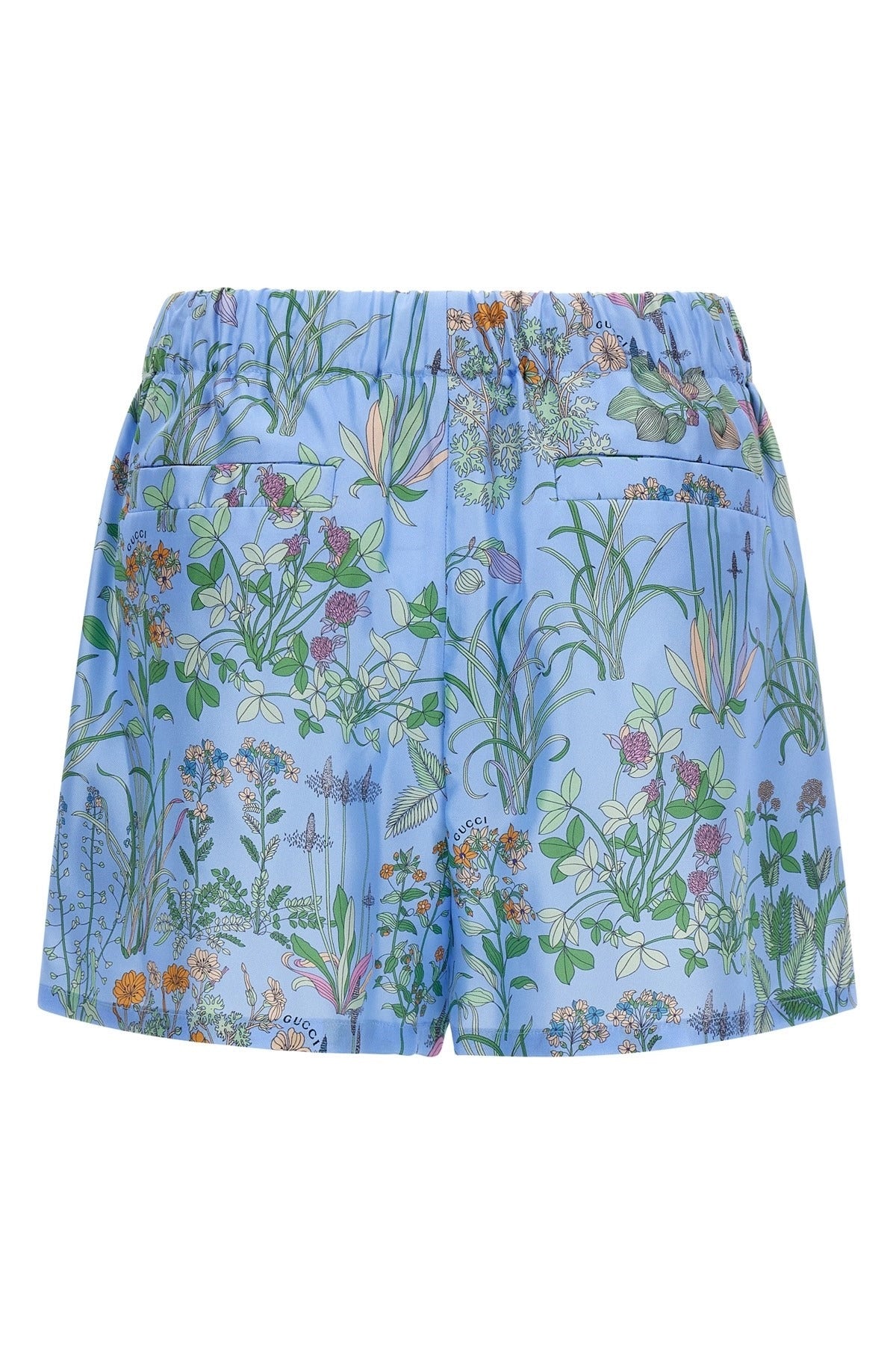 Gucci Flora Silk Shorts