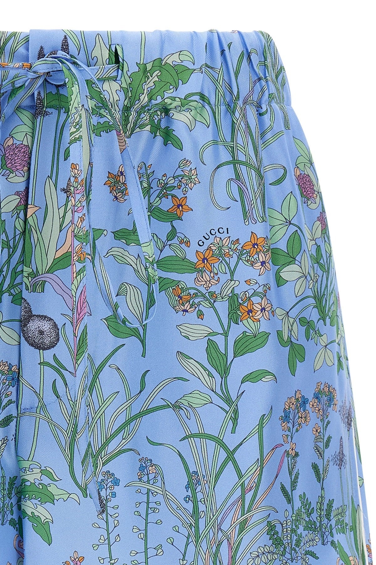 Gucci Flora Silk Shorts