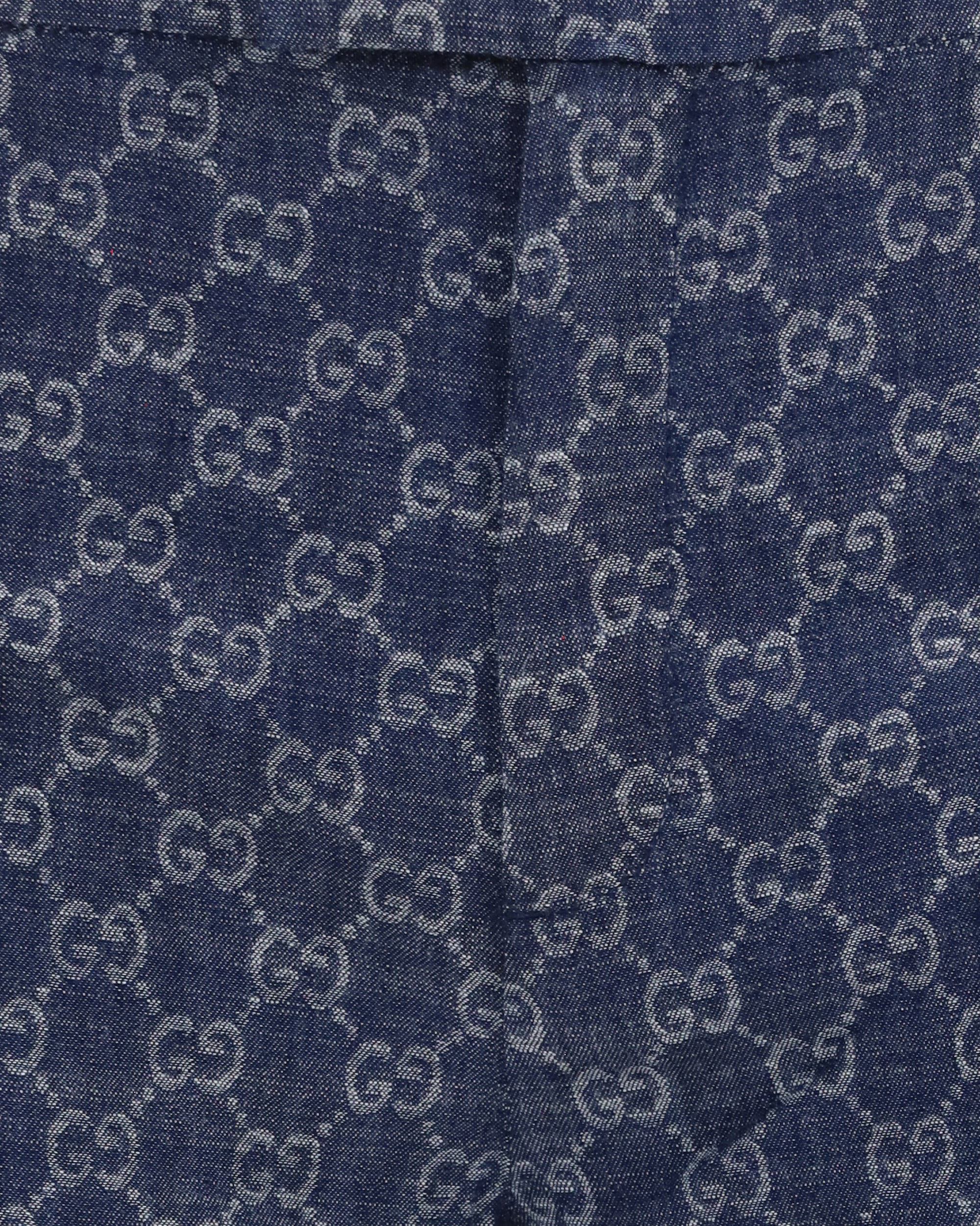Gucci GG Cotton Jacquard Denim Pants