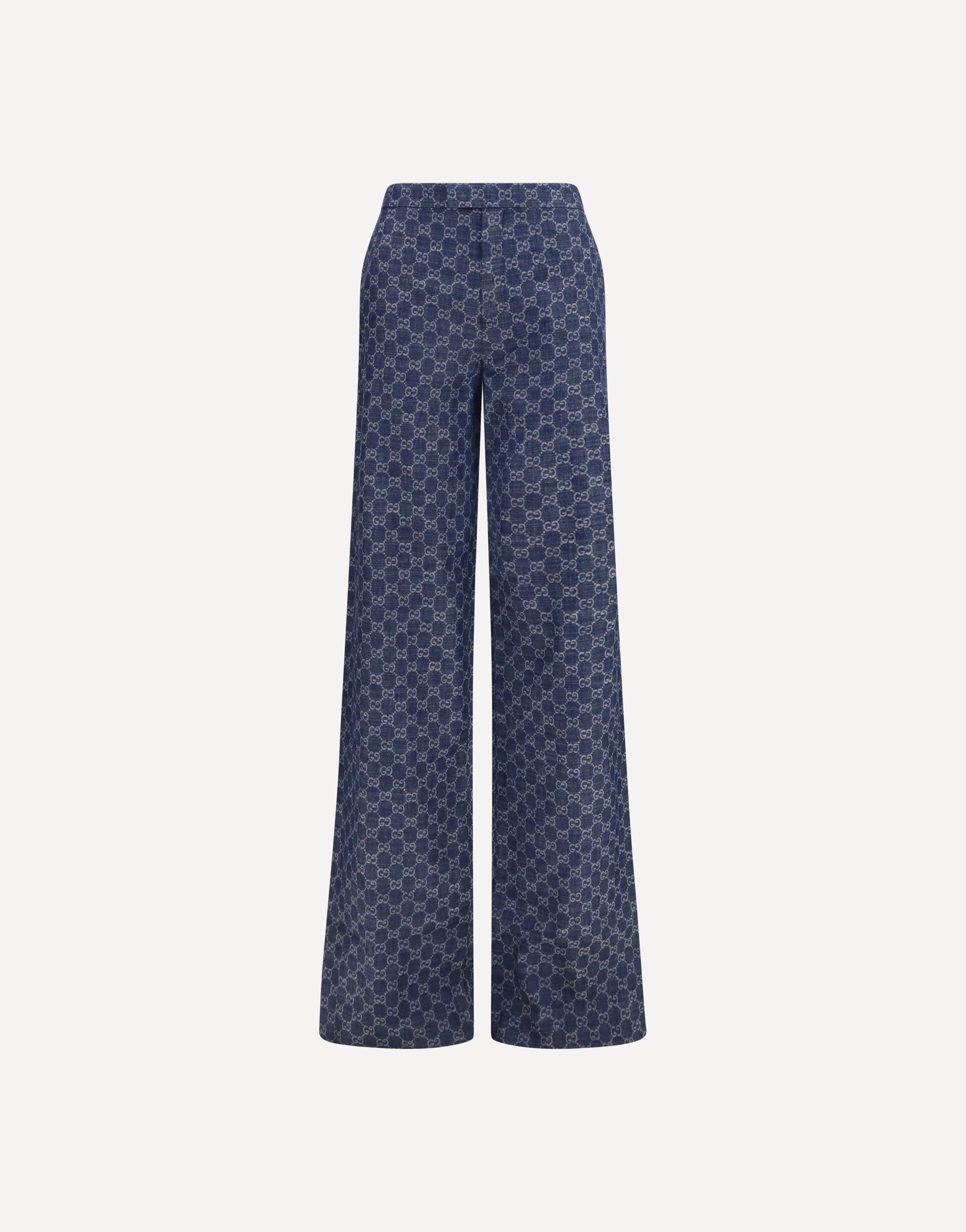 Gucci GG Cotton Jacquard Denim Pants