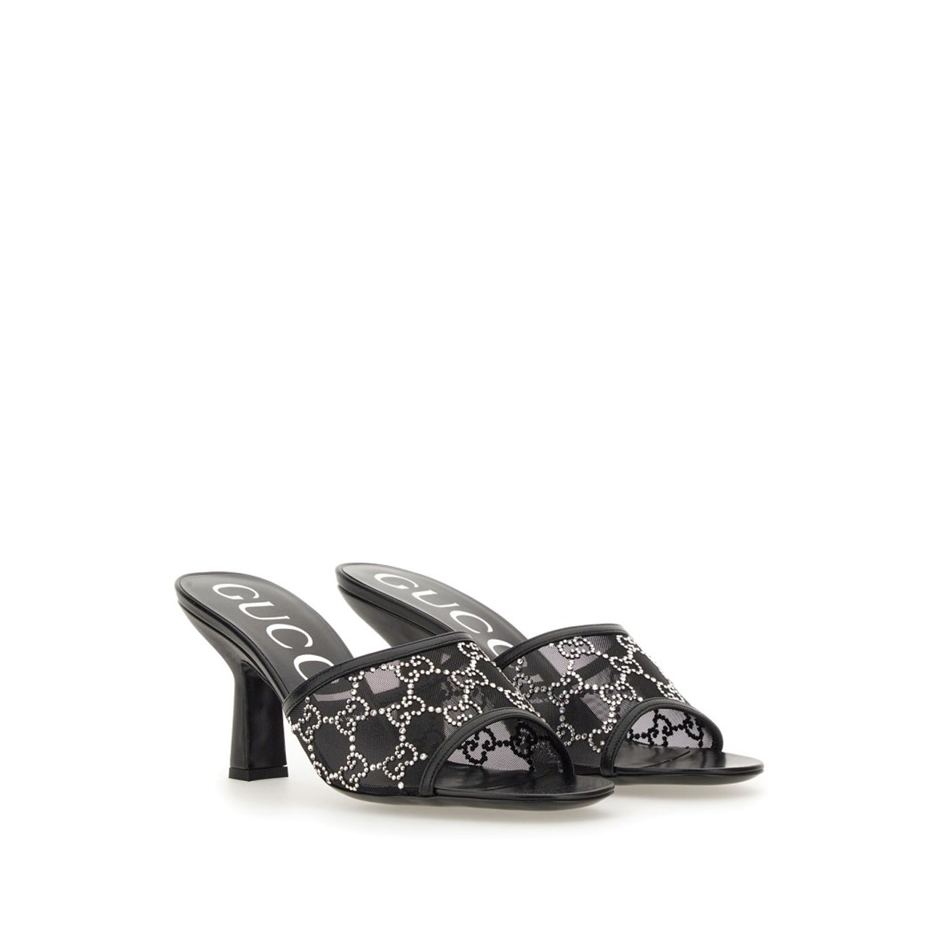 Gucci GG Crystals Mule-Pantoletten
