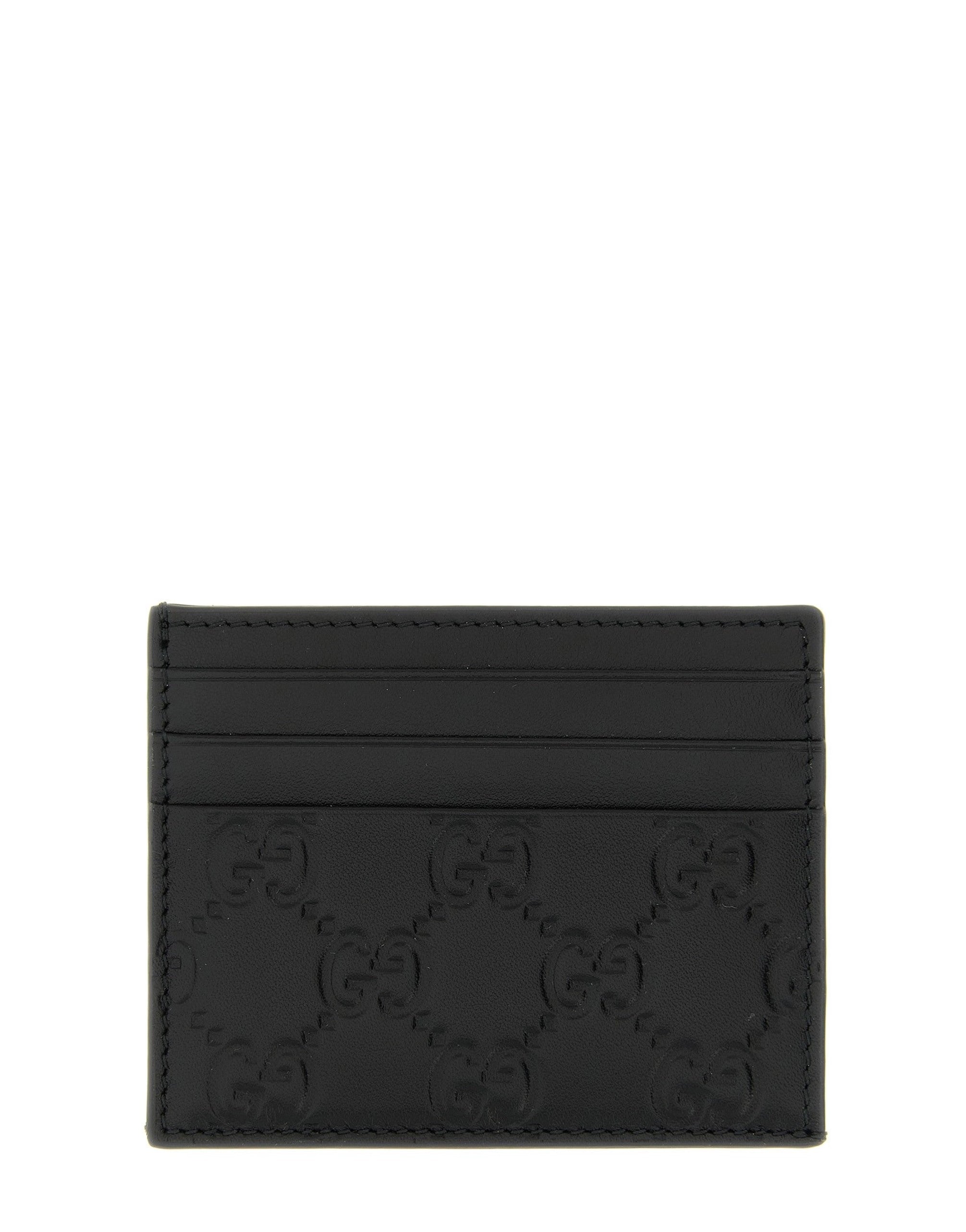 Gucci GG Emblem Card Holder Cardholders