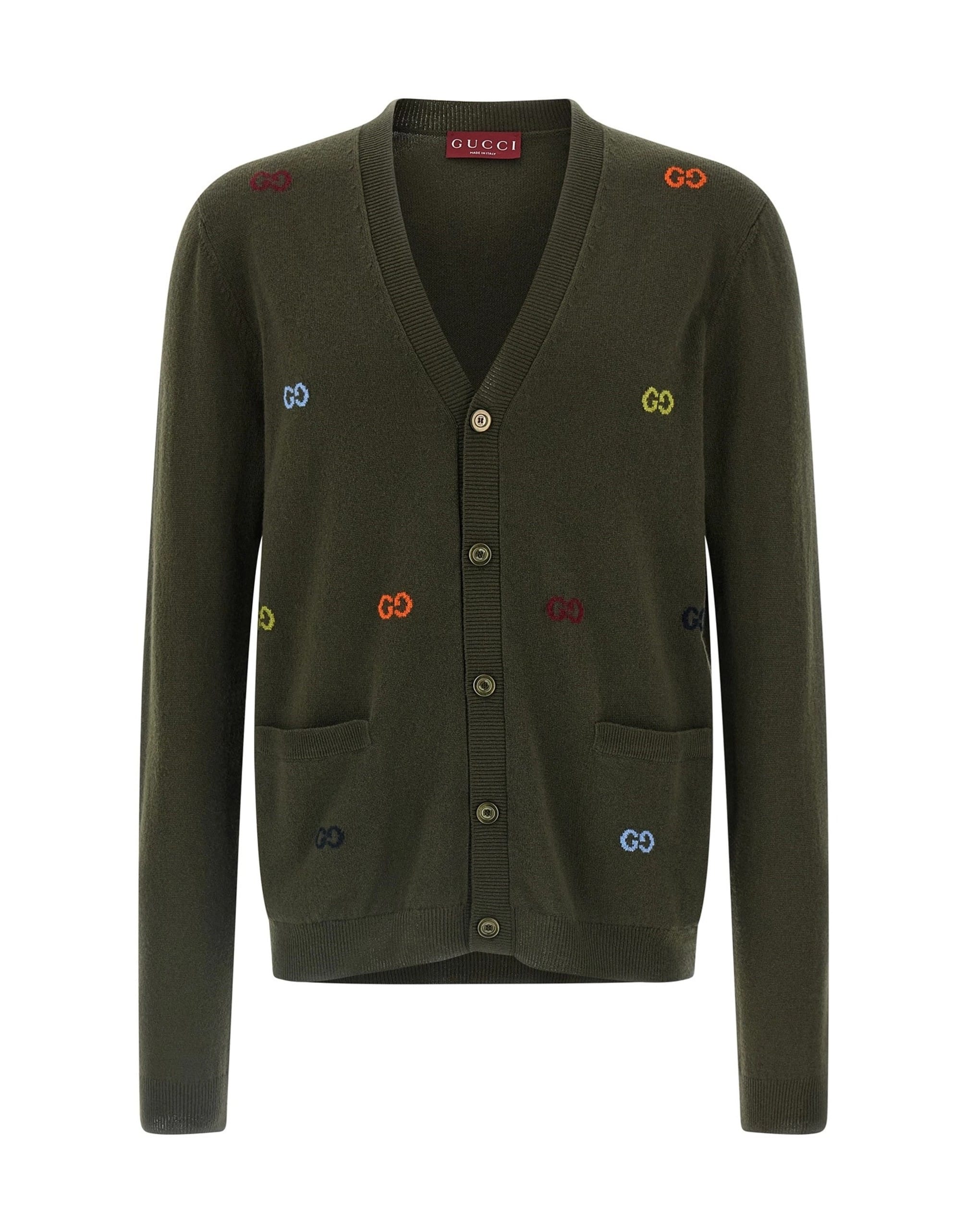 Gucci Gucci GG Intarsia Cardigan
