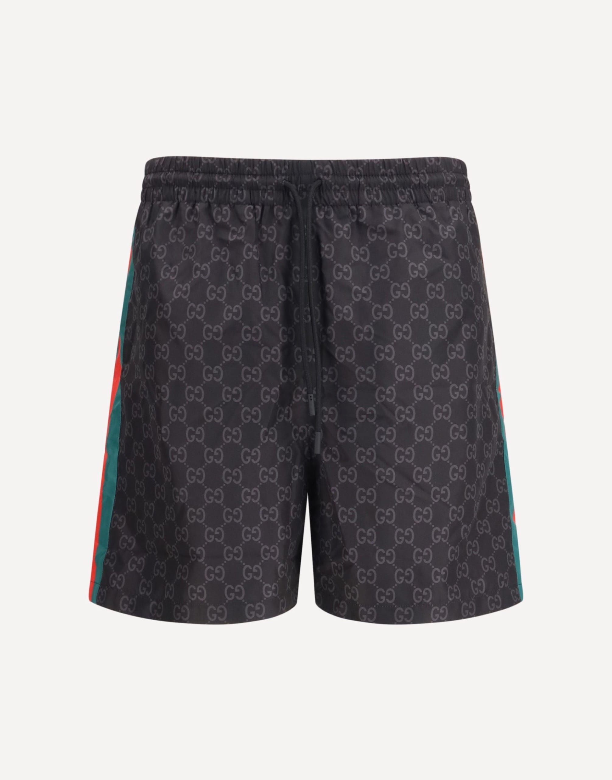 Gucci Gg Jacquard Nylon Swim Shorts