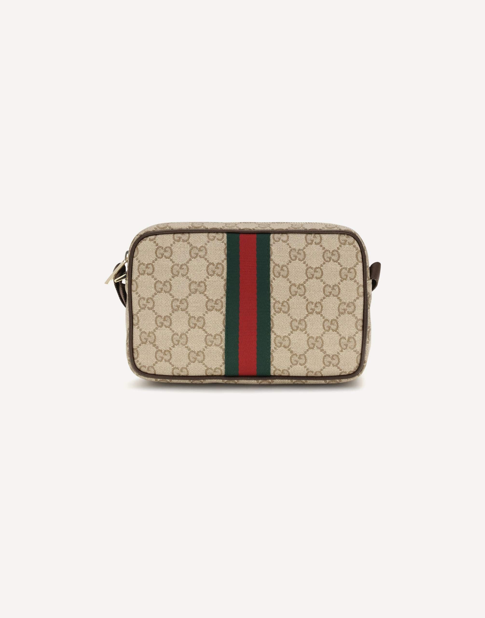 Gucci Gucci Gg Shoulder Bag With Web Stripe