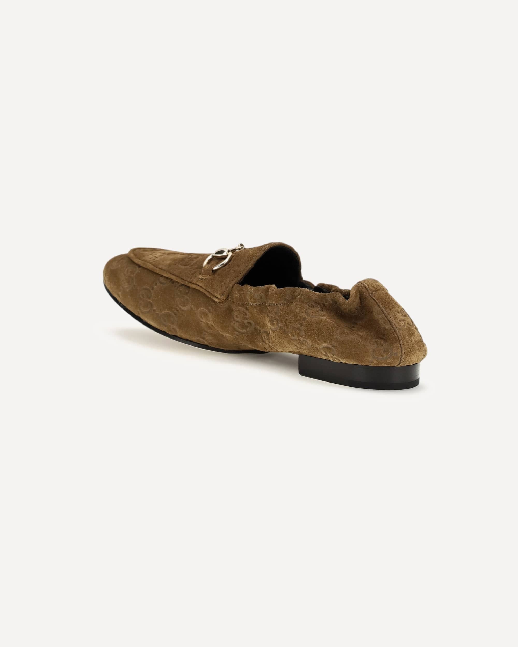 Gucci Gg Suede Loafers