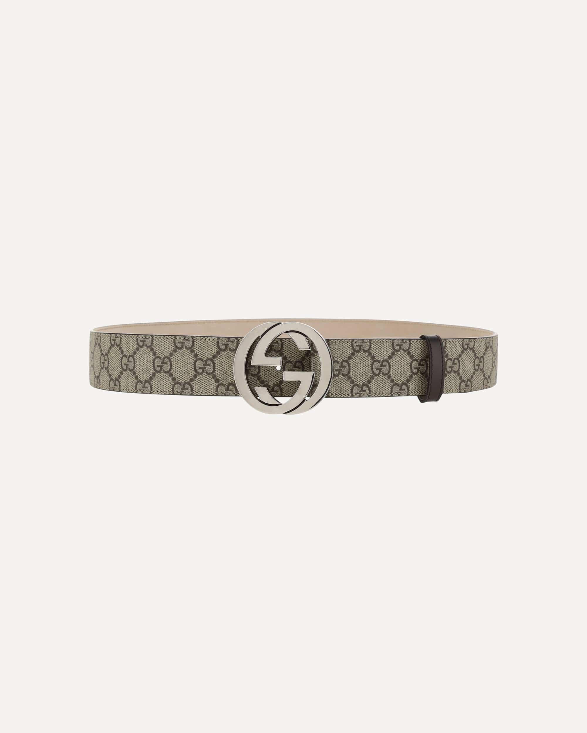 Gucci Gg Supreme Logo Belt - alternate view