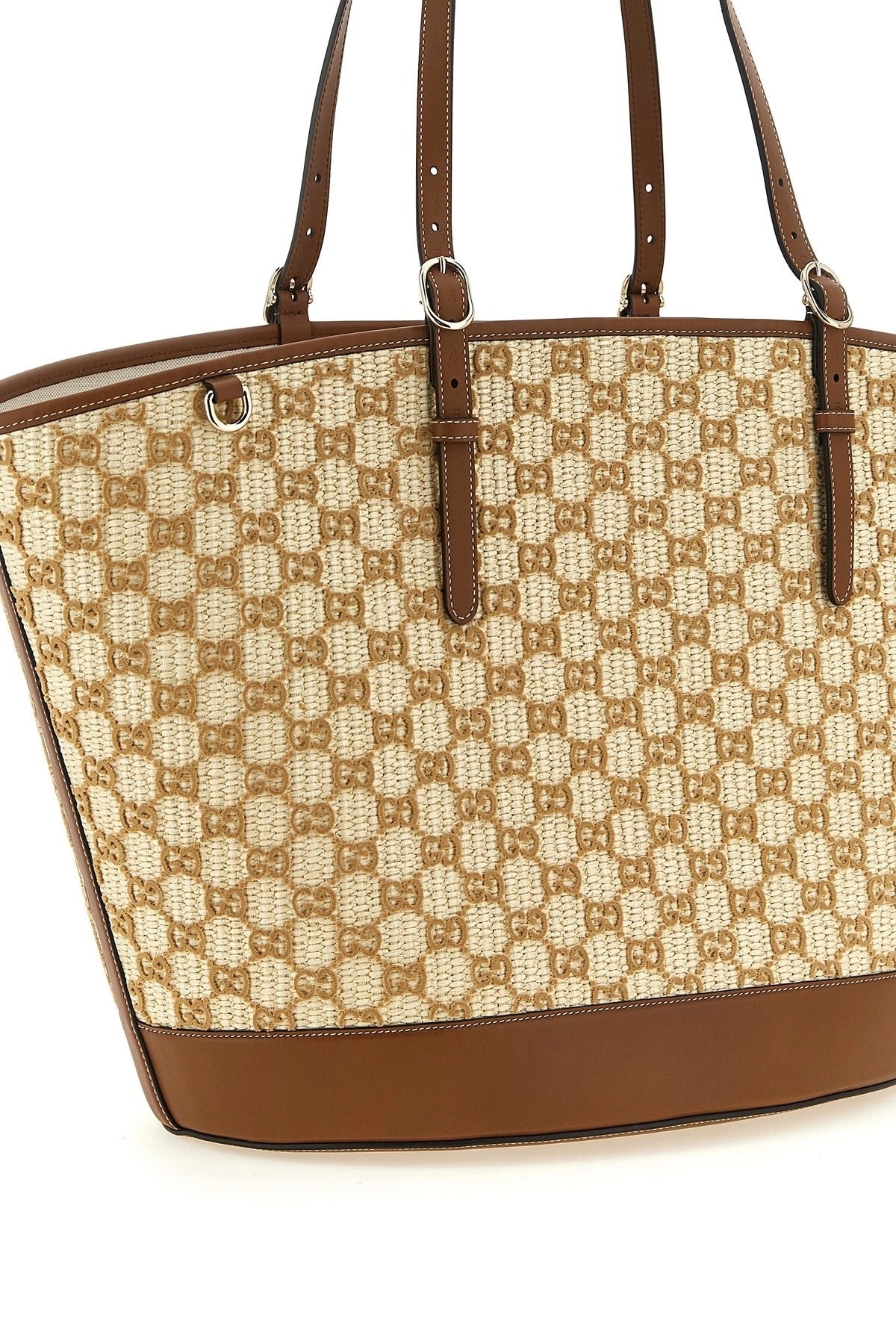 Gucci GG Woven Shopping Bag