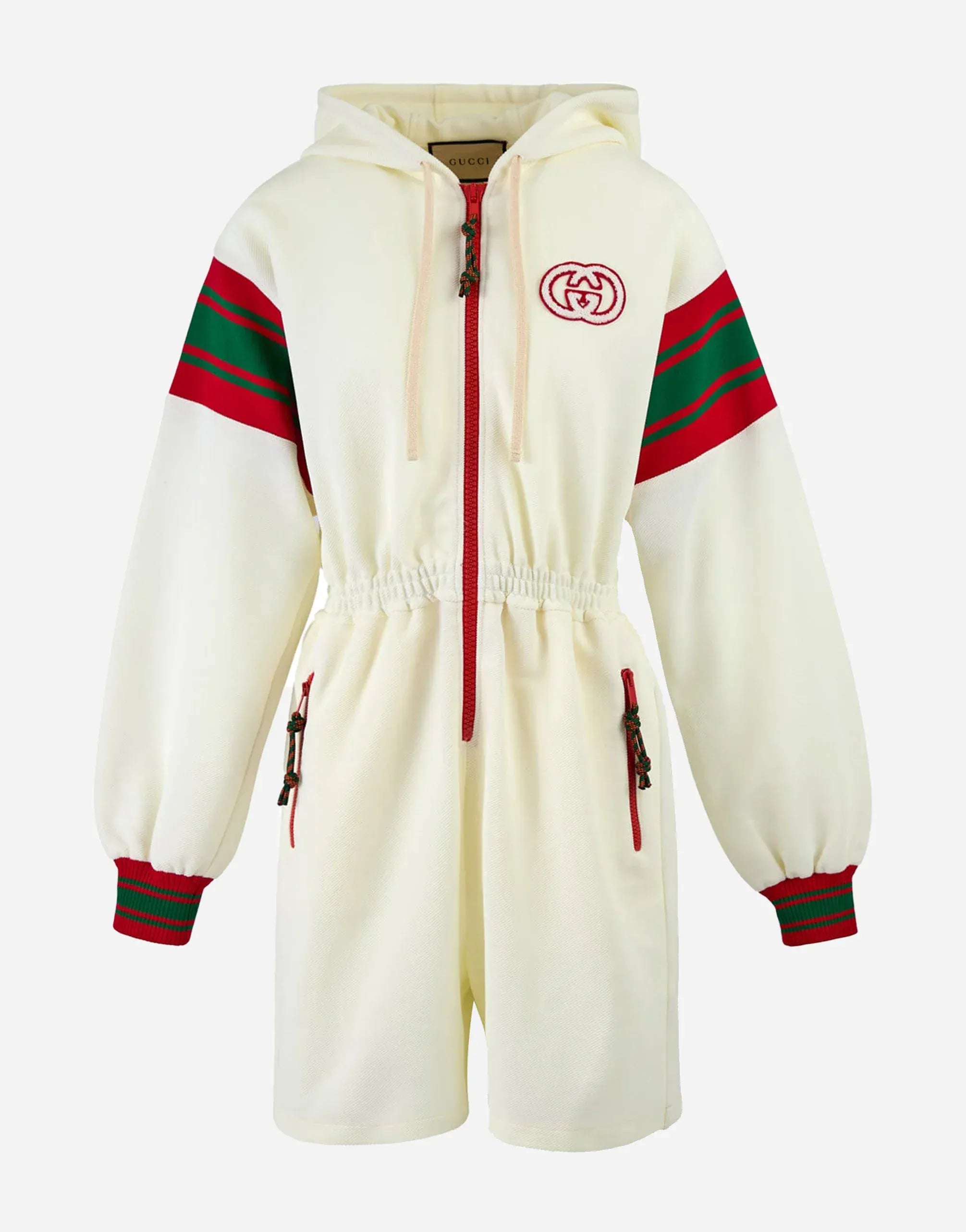 Gucci Conjunto de Moletom com Capuz e Logo
