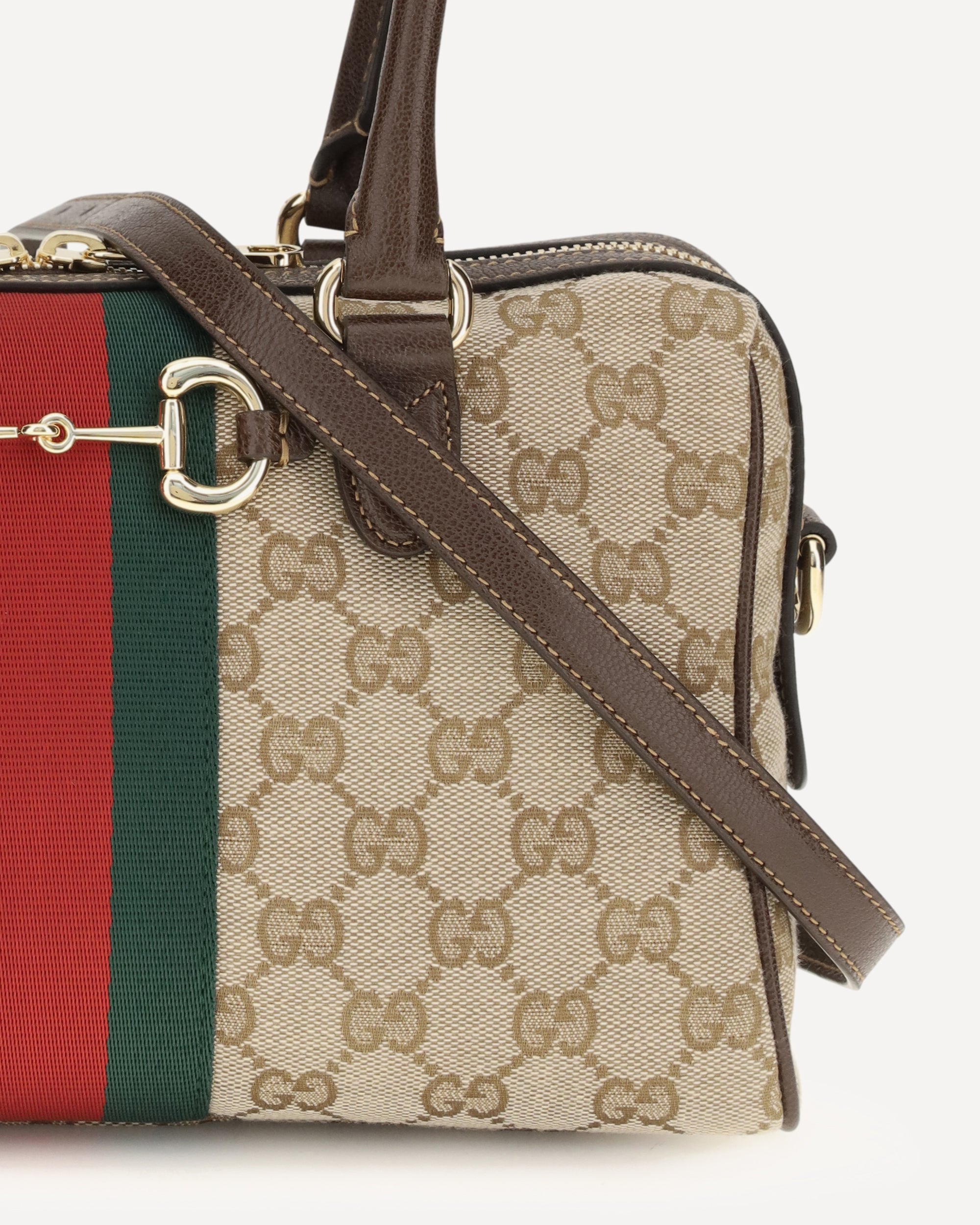 Borsa a spalla Gucci Horsebit