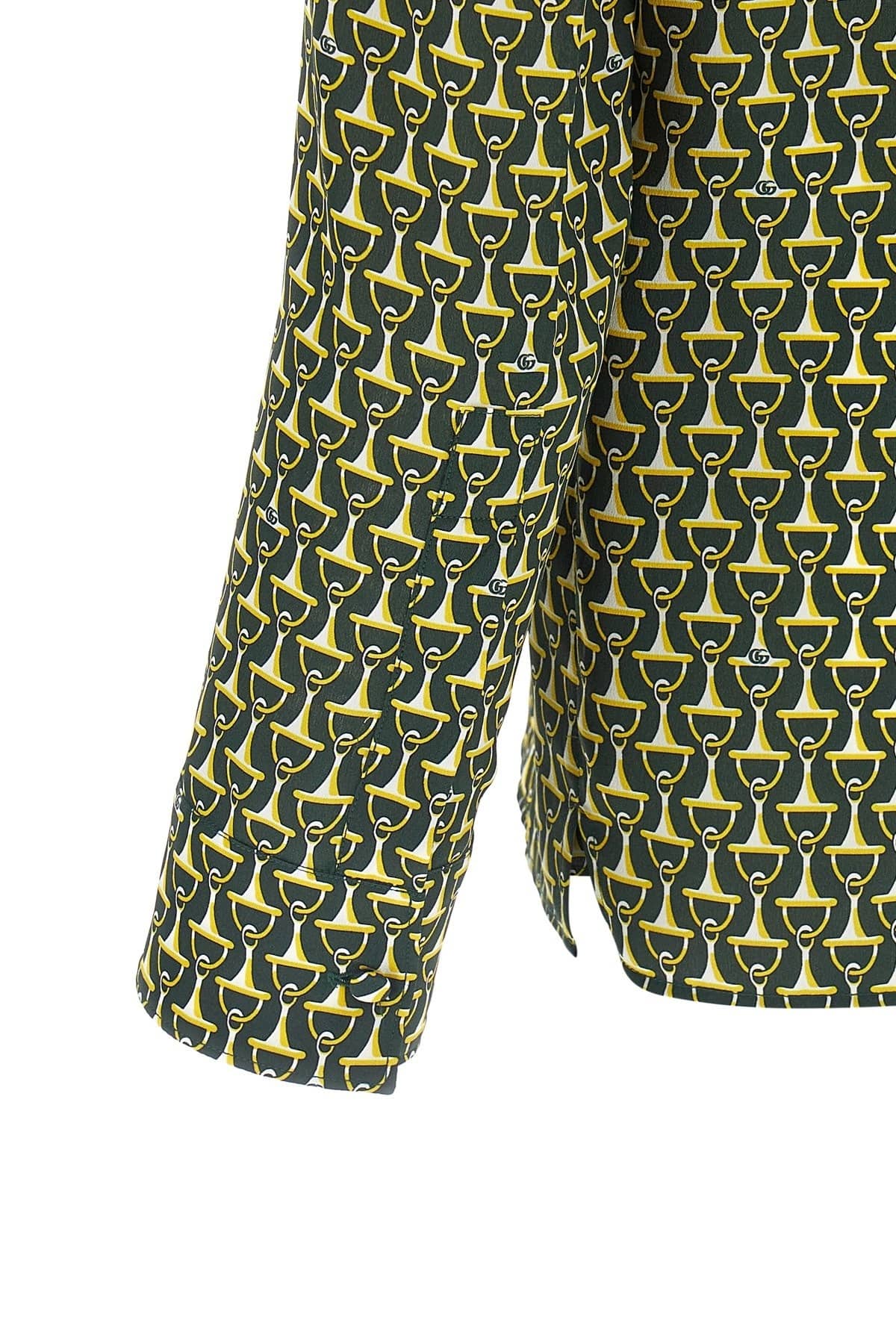 Gucci Gucci Horsebit Silk Shirt