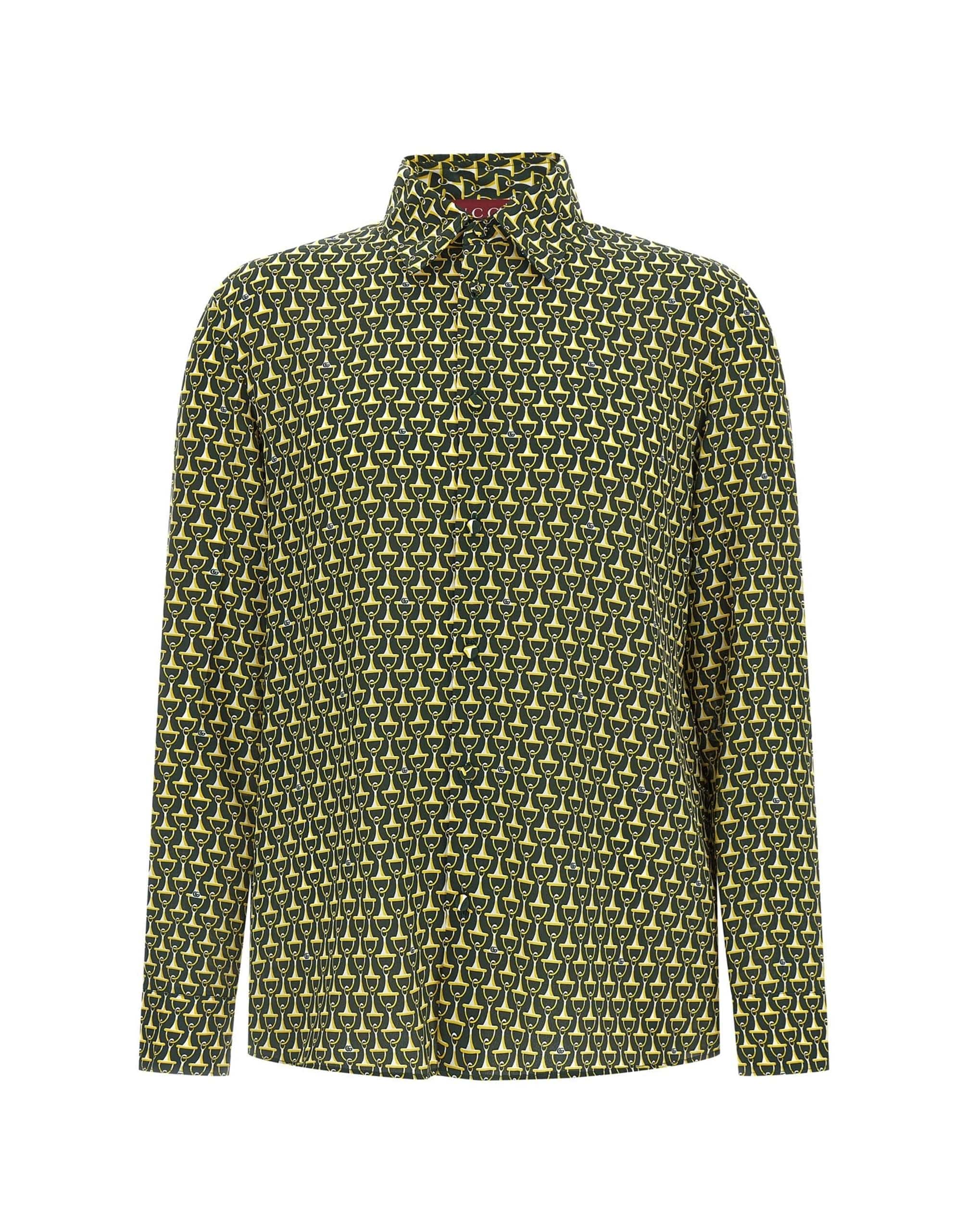 Gucci Gucci Horsebit Silk Shirt