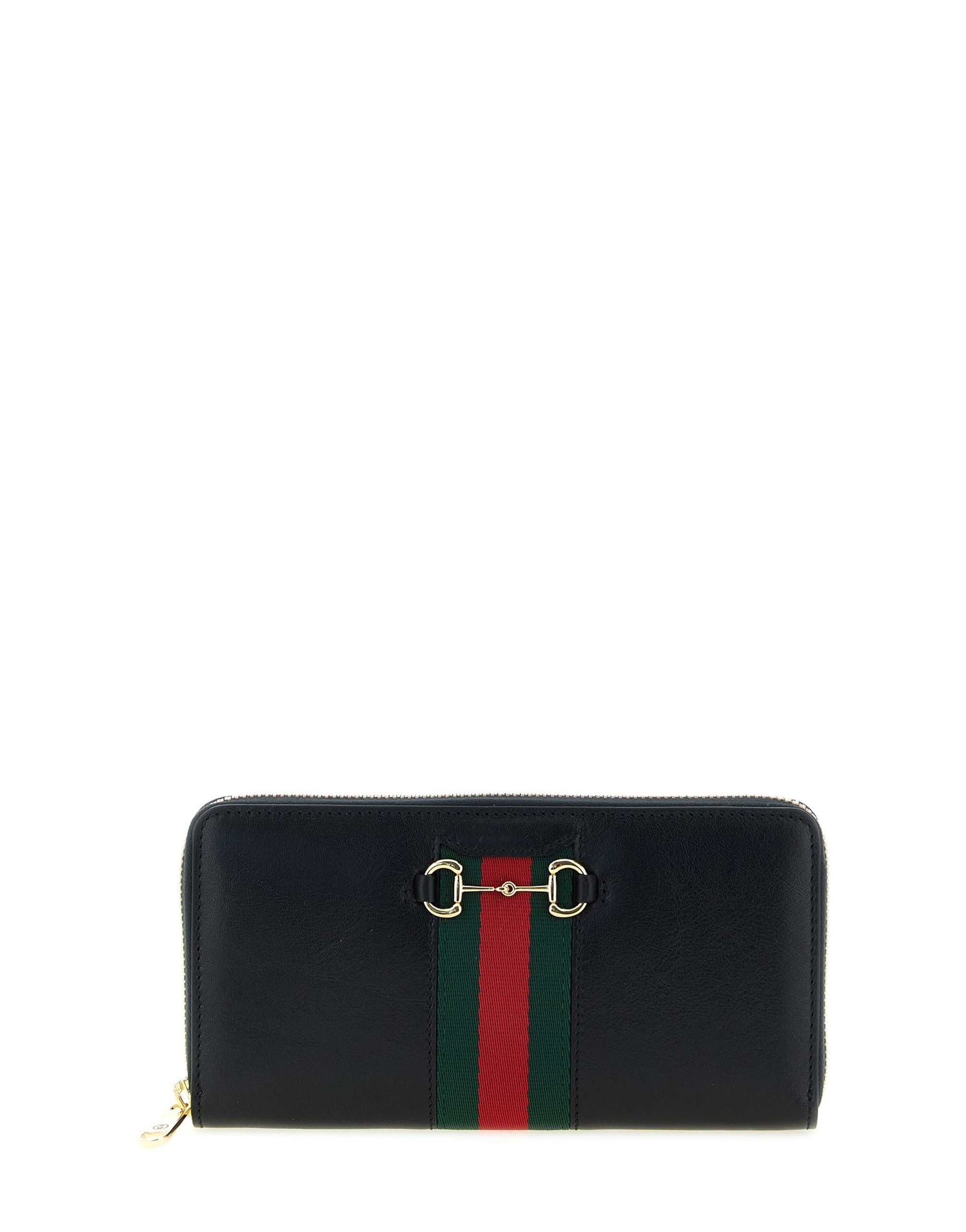 Gucci Horsebit Web Wallet