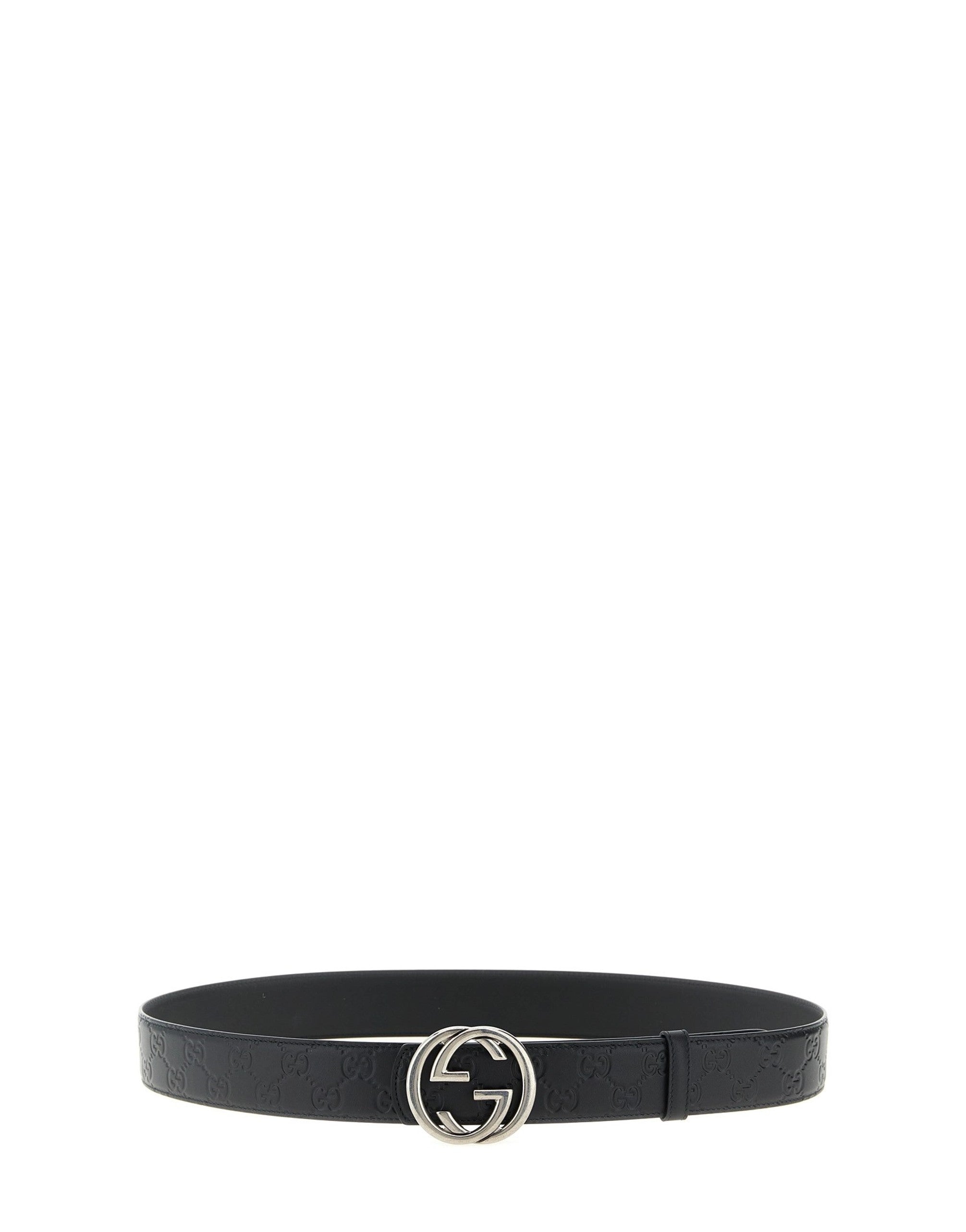 Gucci Incrocio GG Reversible Belt
