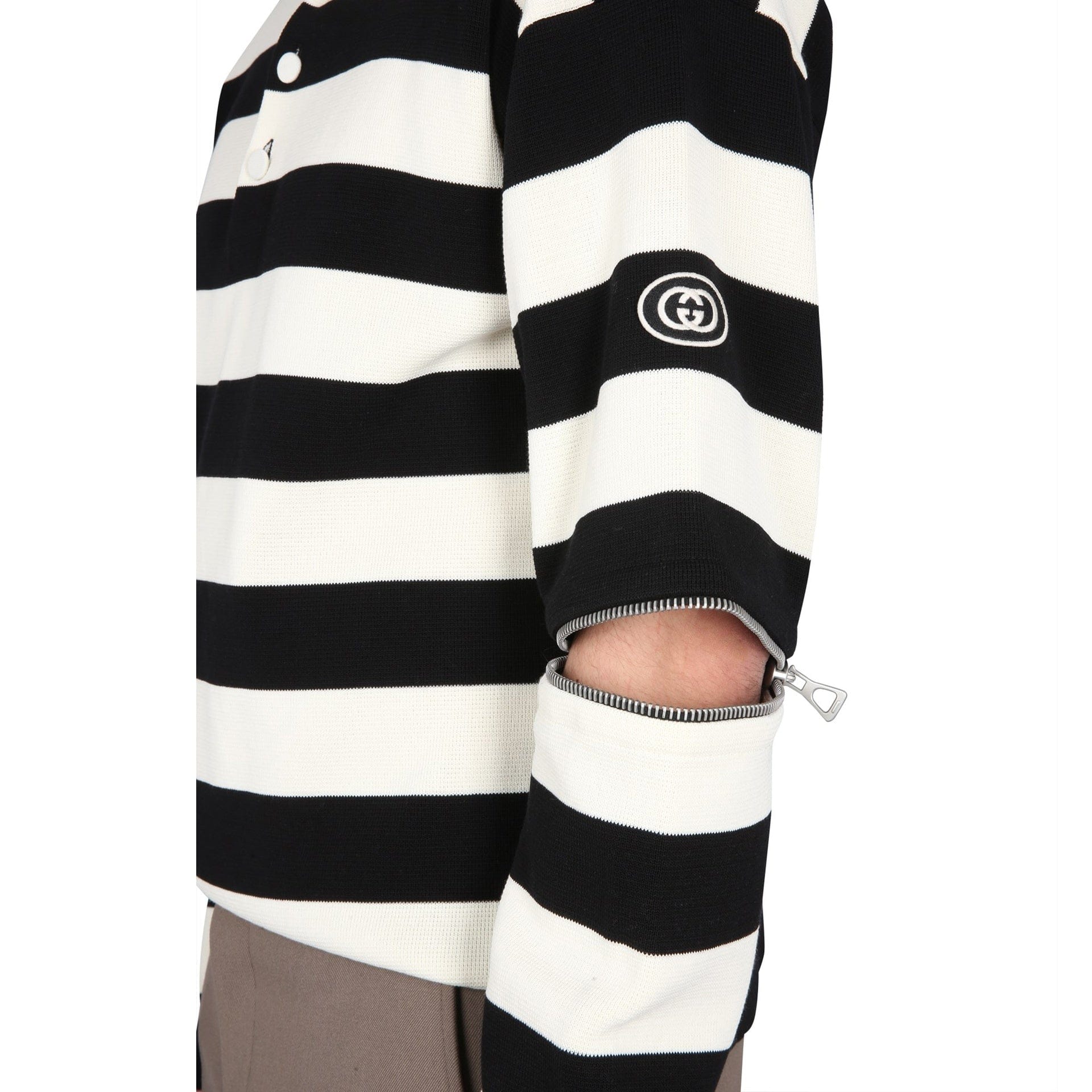 Gucci Interlocking G Striped Polo Shirt