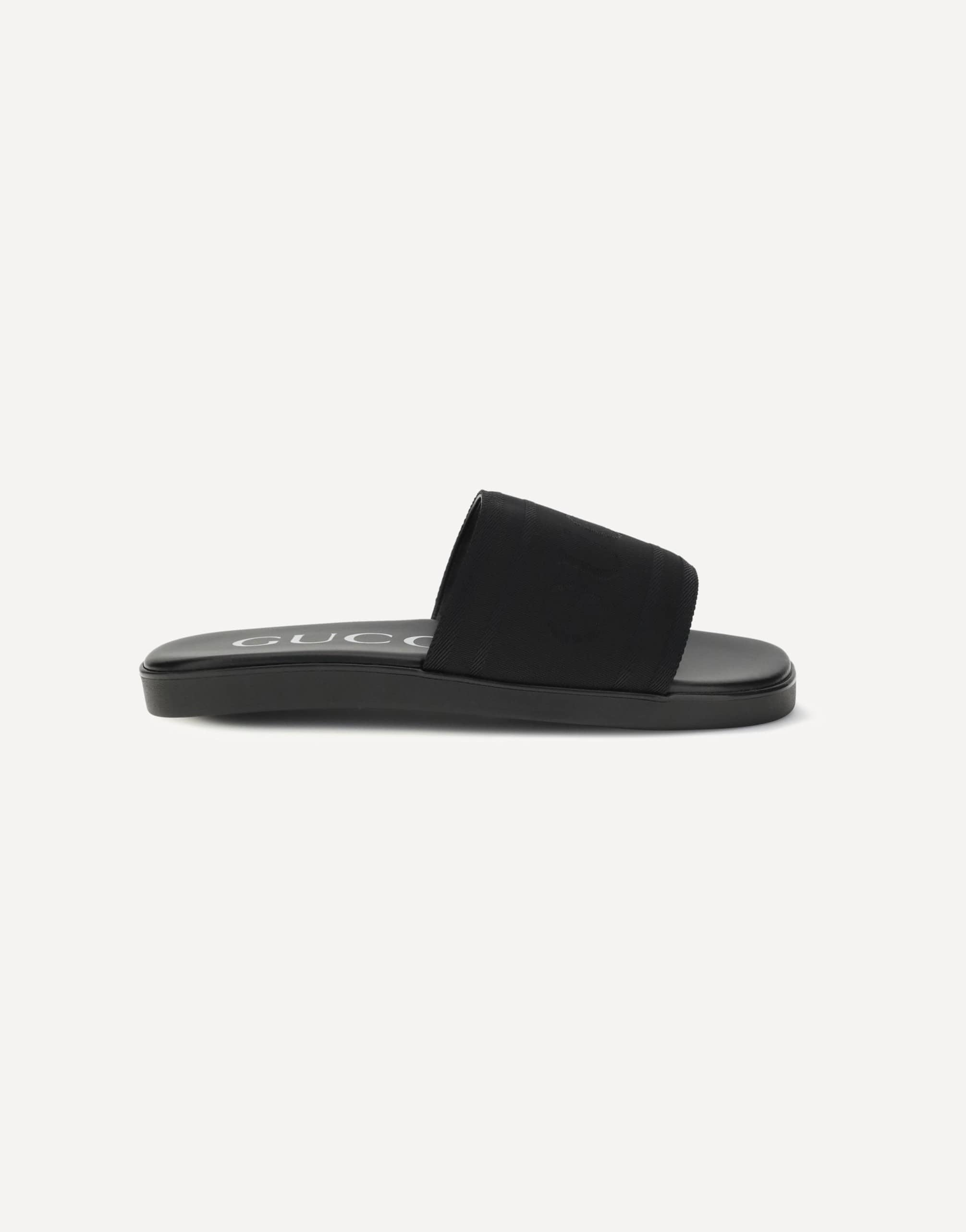 Chanclas de tejido jacquard Gucci