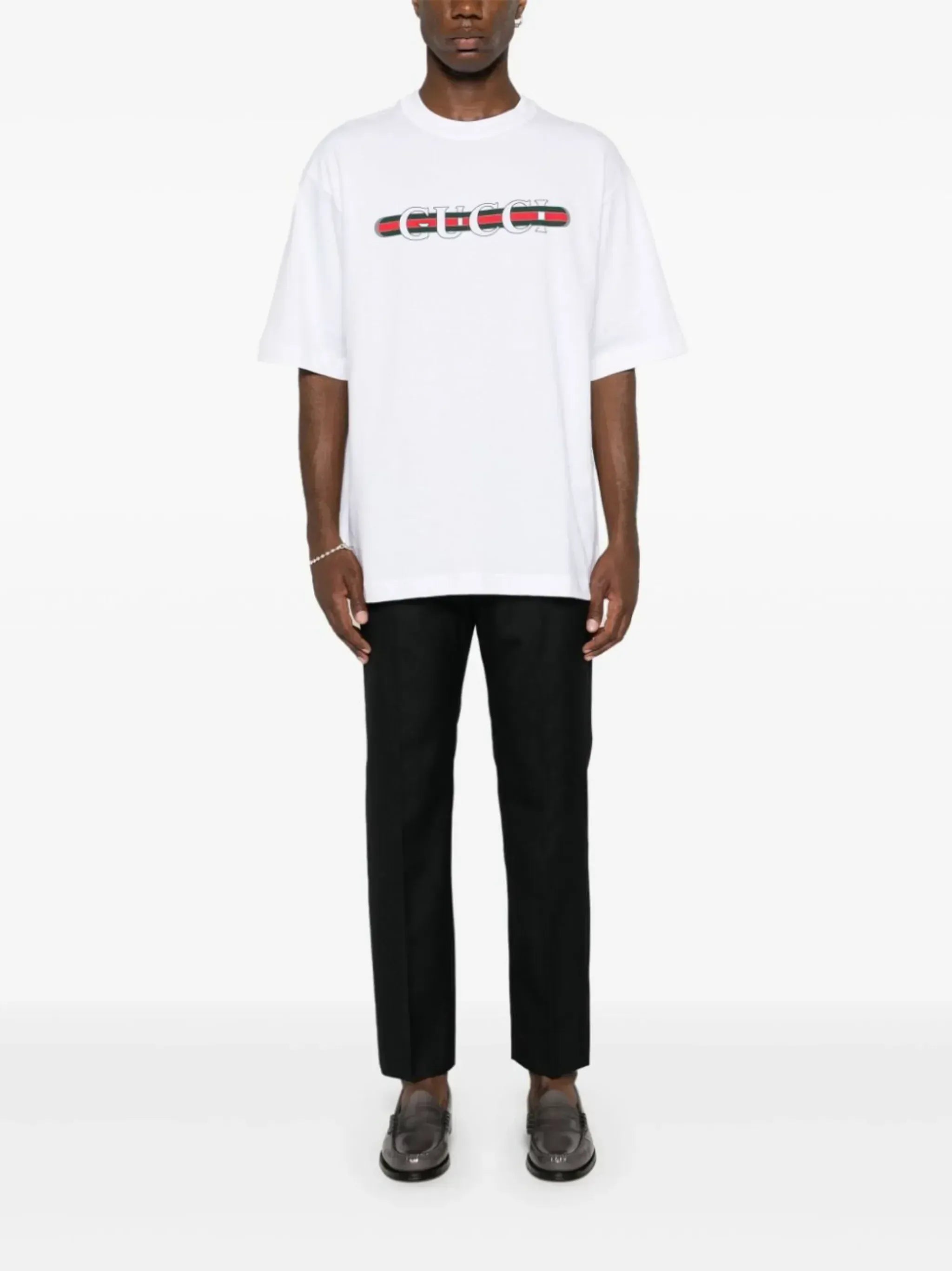 Gucci Logo-Print Cotton T-Shirt - alternate view