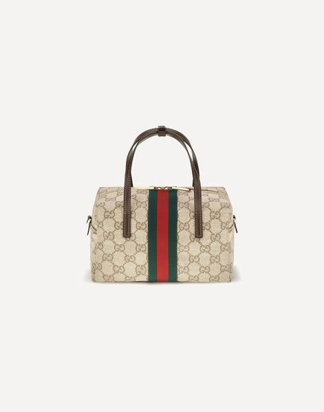 Gucci Mini Boston Handbag Web Stripe | Sendegaro ZA