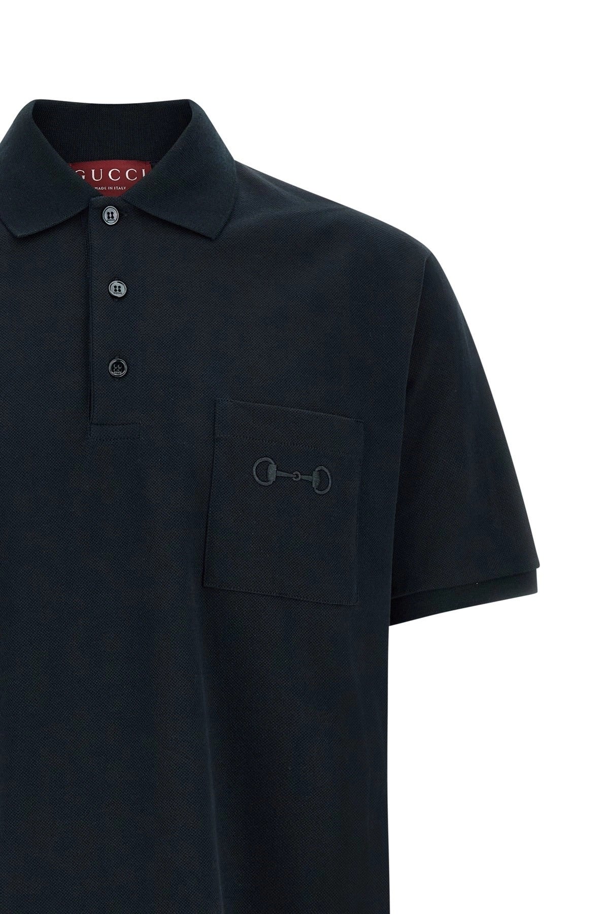 Gucci Morsetto Embroidery Polo Shirt