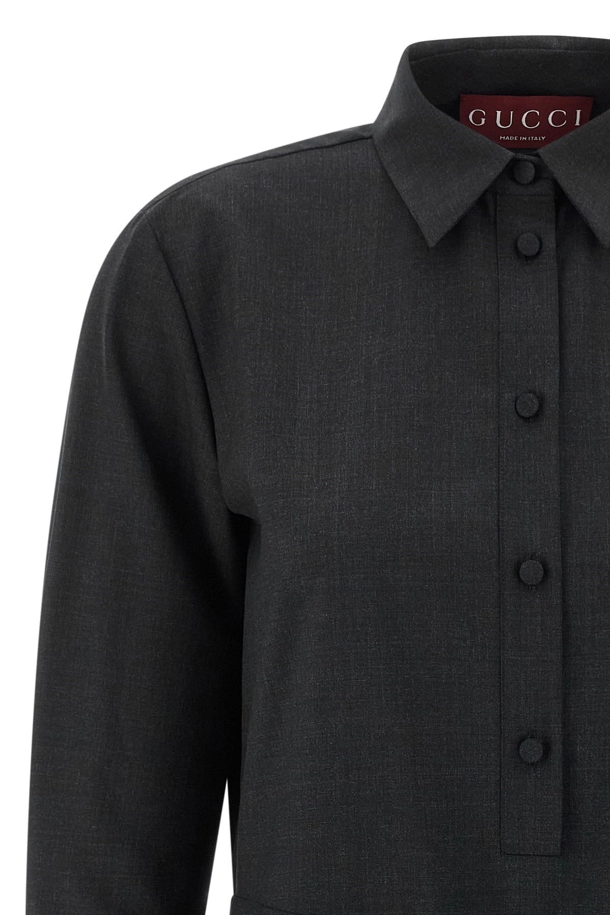 Gucci Gucci Morsetto Shirt Mini Dress