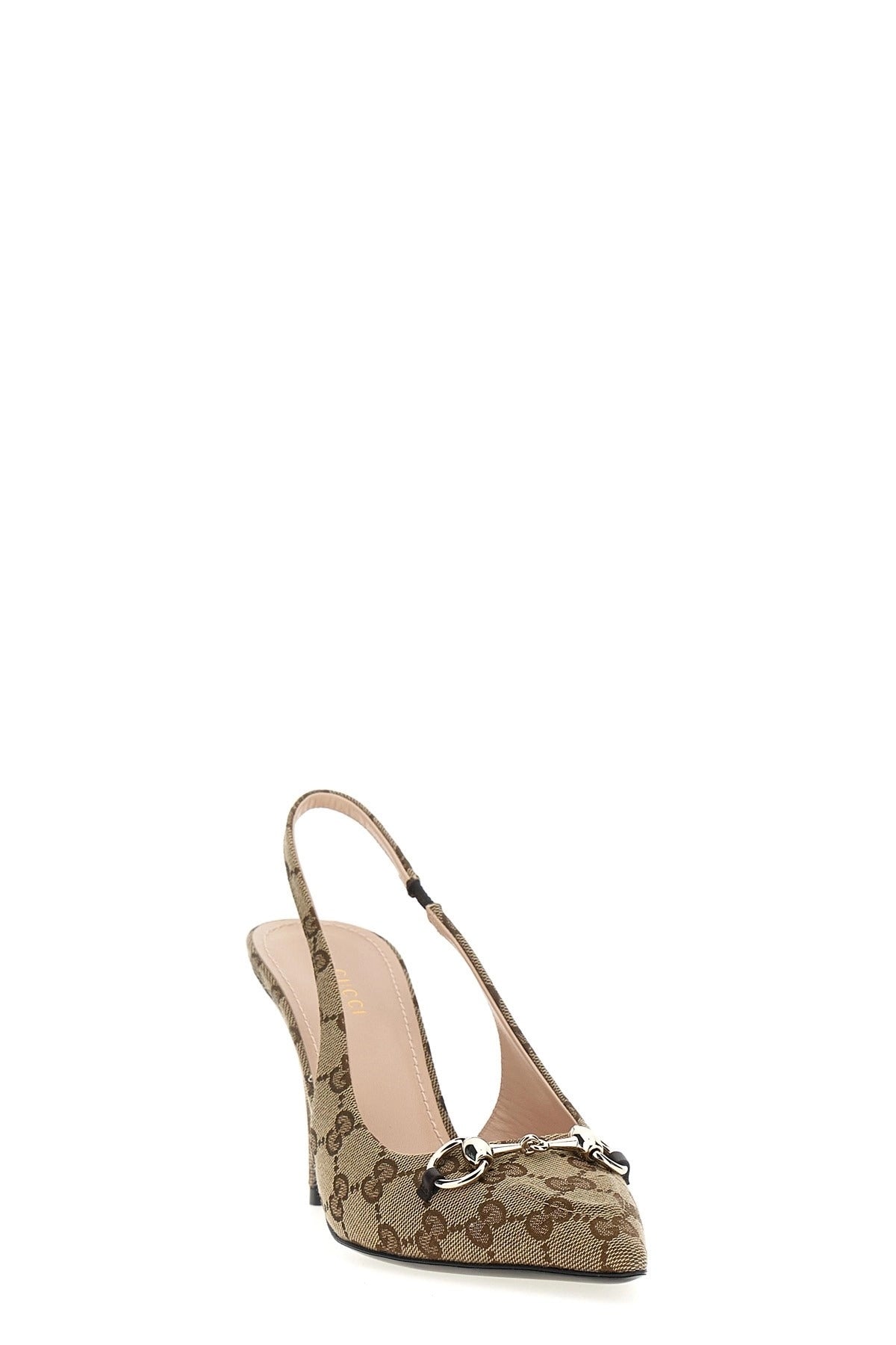 Gucci Morsetto scarpa slingback con tacco