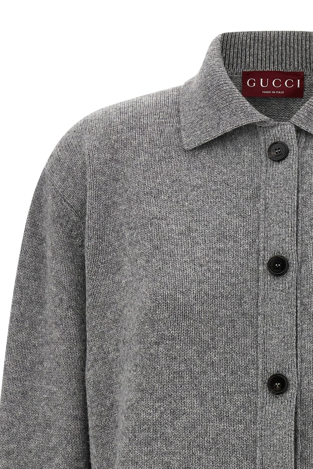 Gucci Gucci Polo Style Cardigan