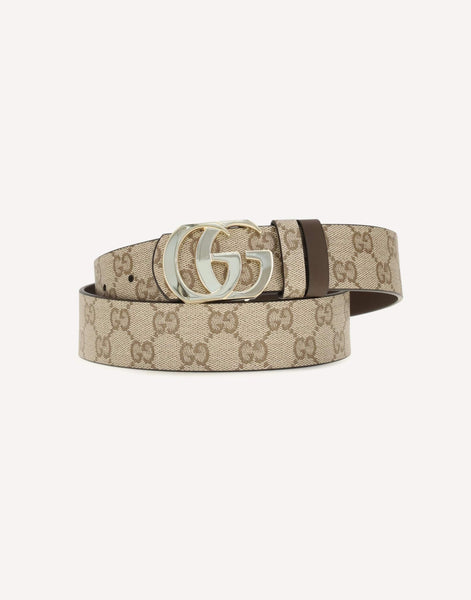 Gucci リバーシブル カット GG マーモント ベルト | Sendegaro JP