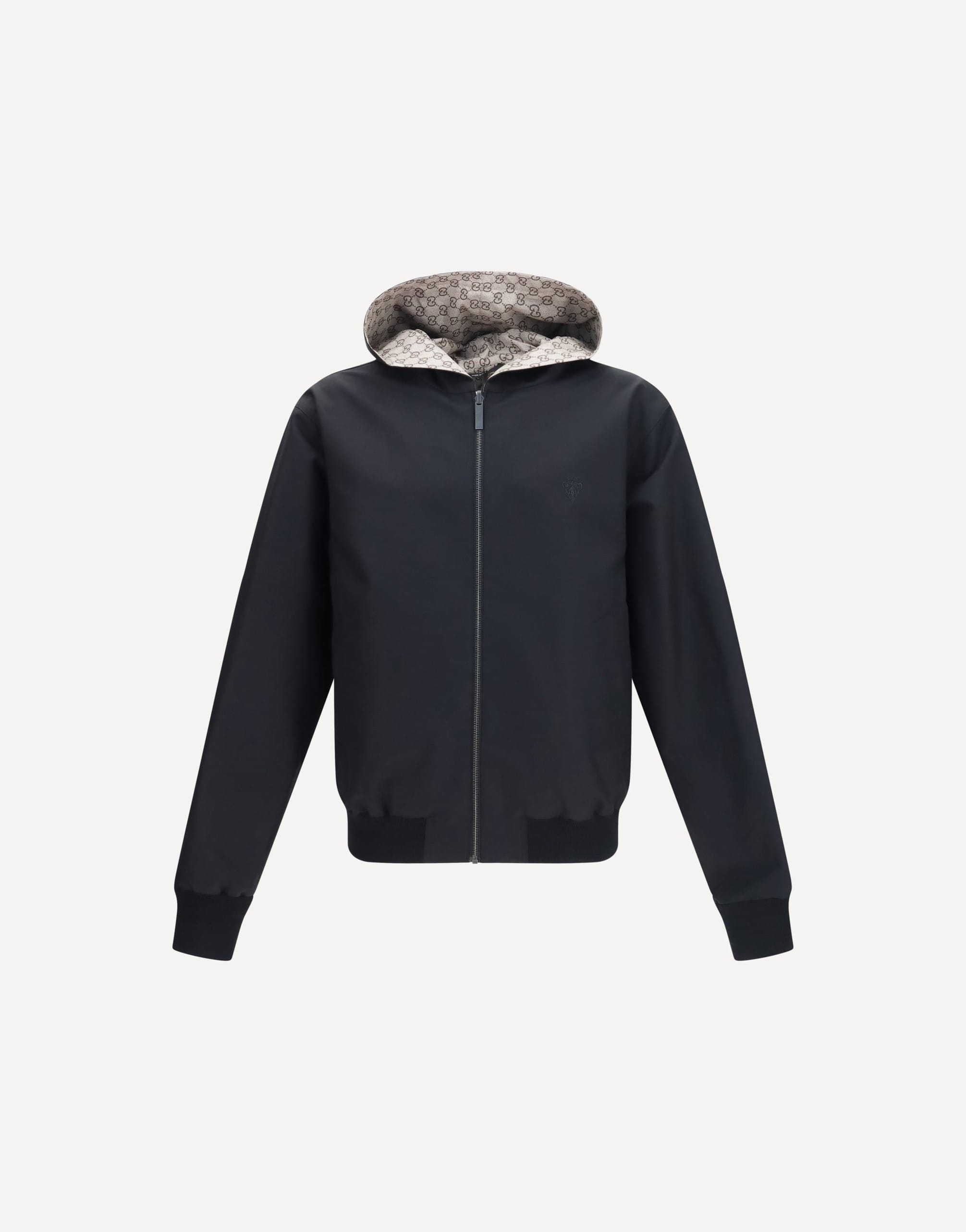 Gucci Gucci Reversible Zip Jacket In Cotton