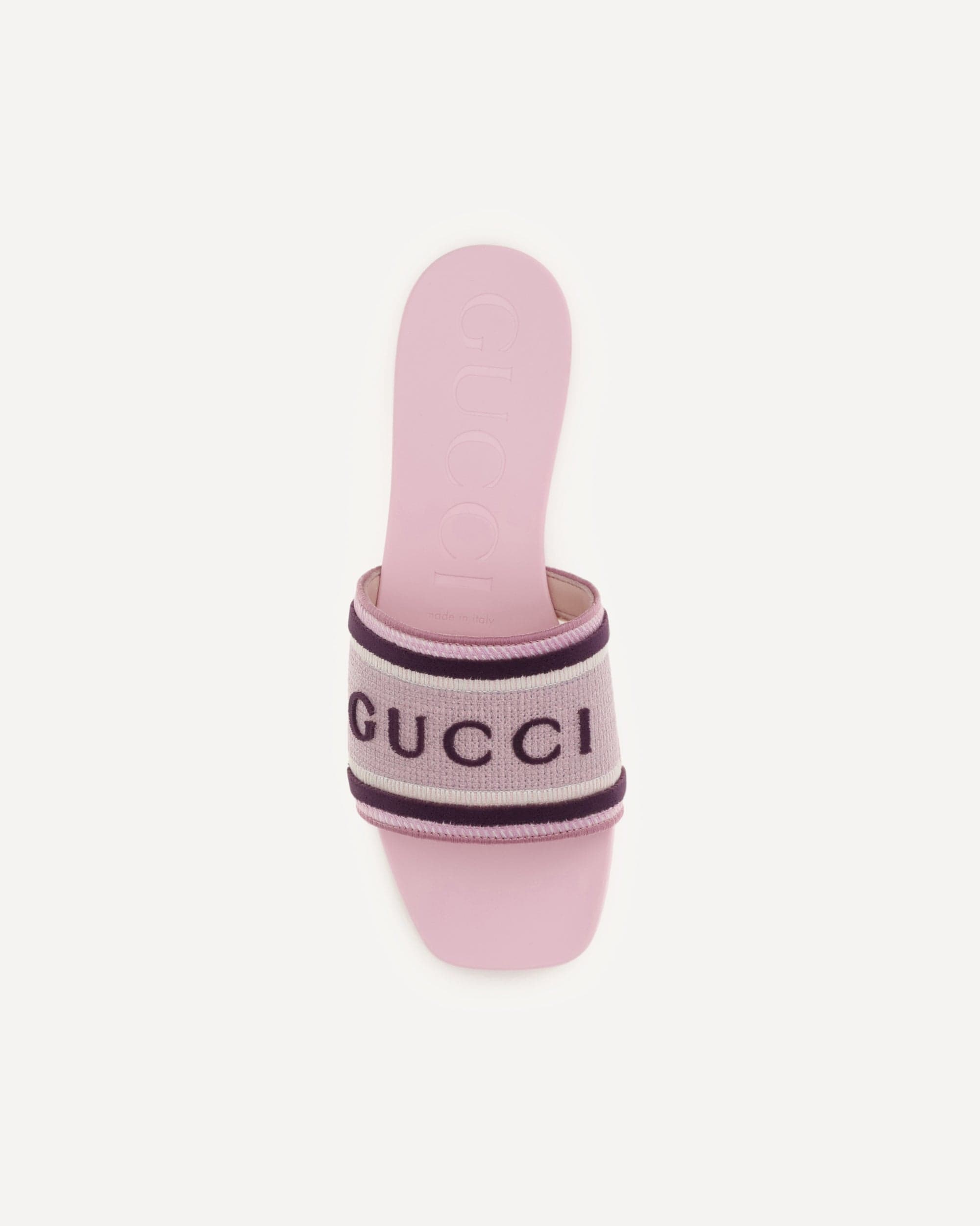 Gucci Rubber Slide Sandals
