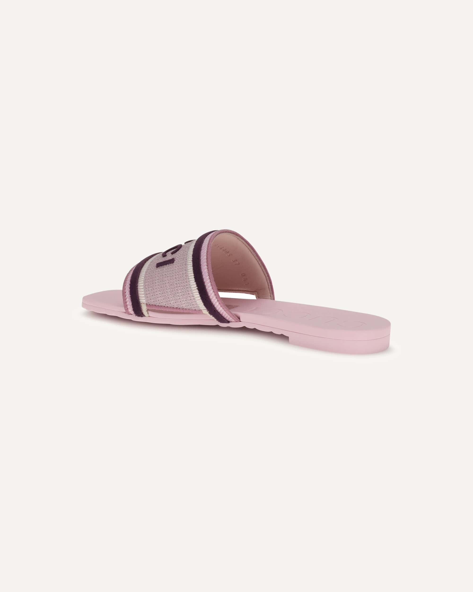 Gucci Rubber Slide Sandals