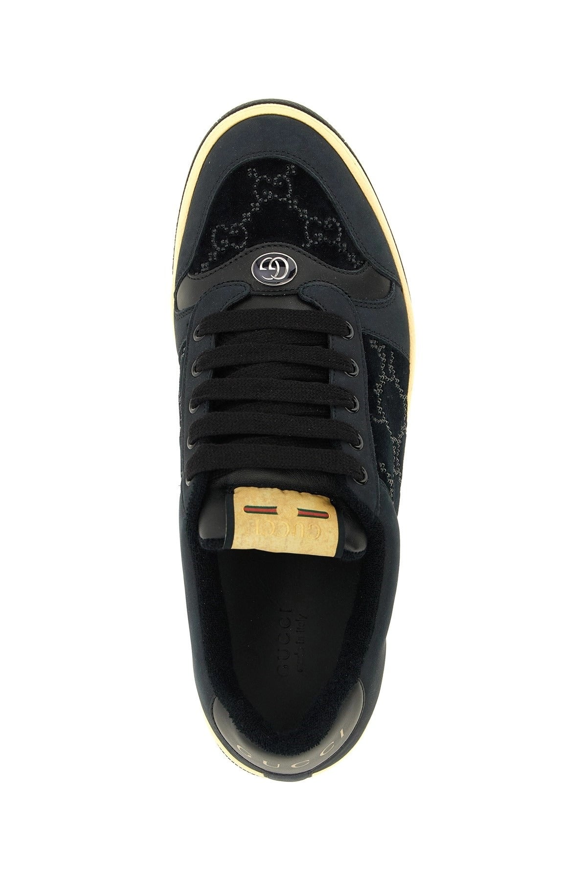 Gucci Screener Samt-Sneaker