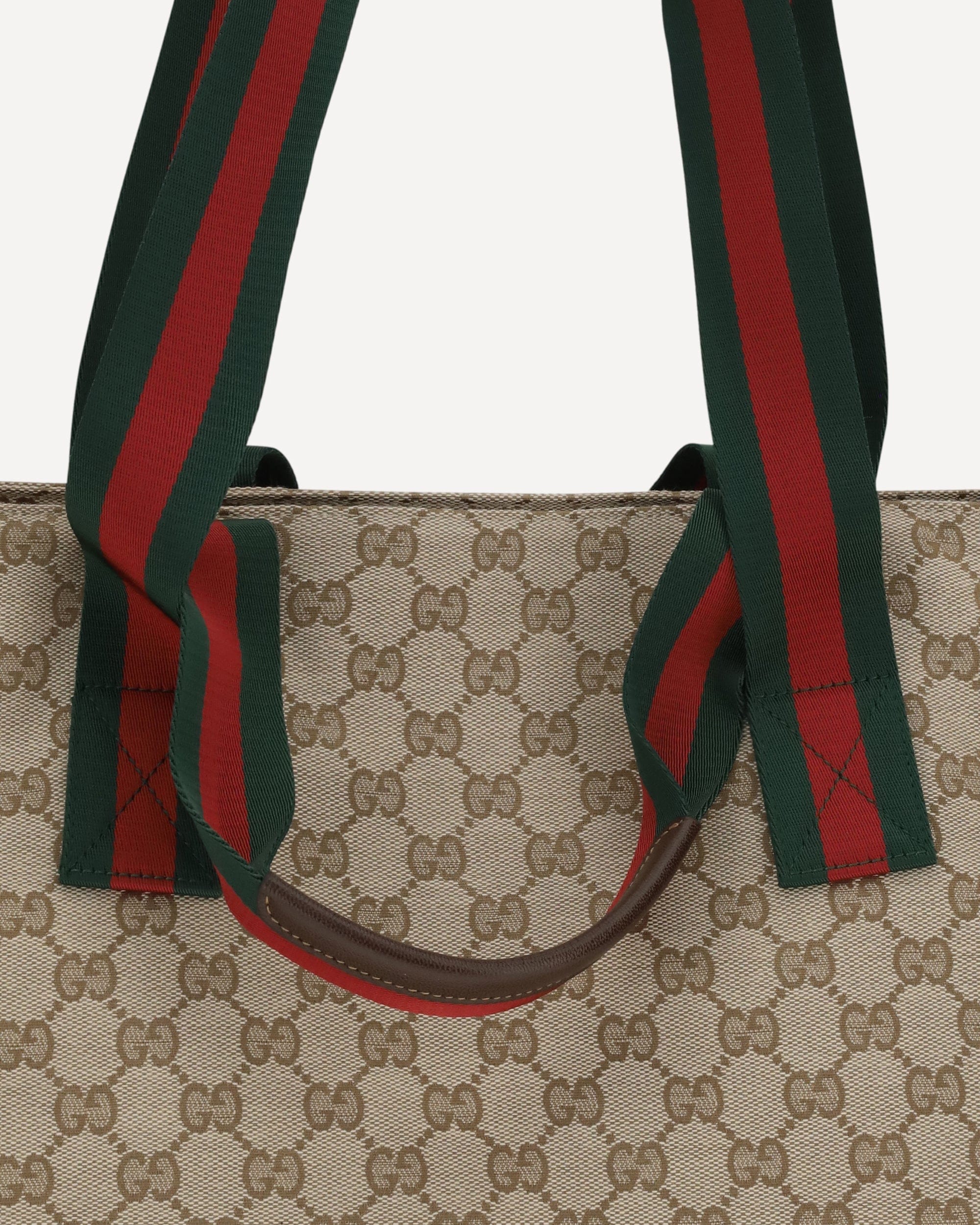 Gucci Gucci Small Gg Motif Tote Bag