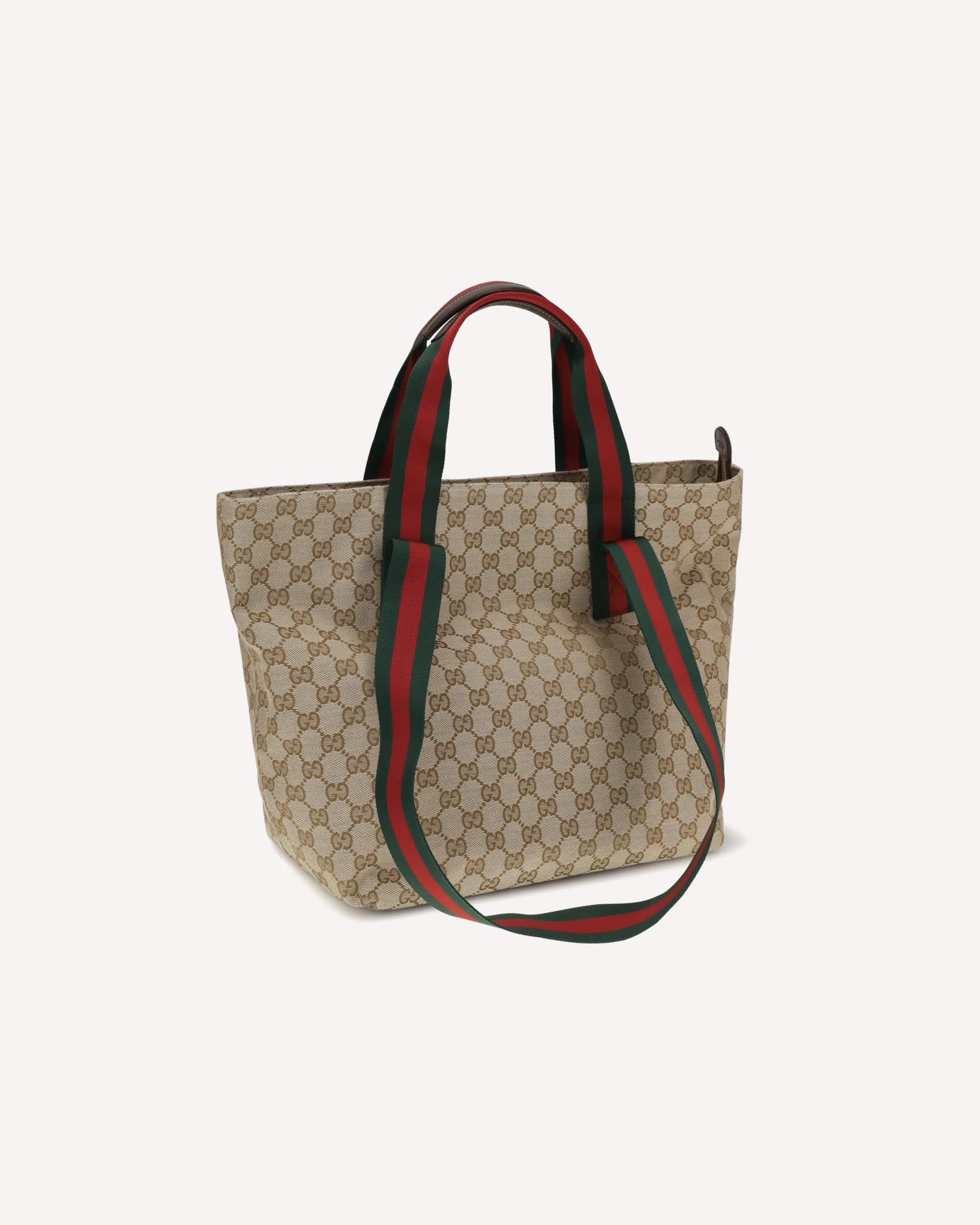 Gucci Gucci Small Gg Motif Tote Bag