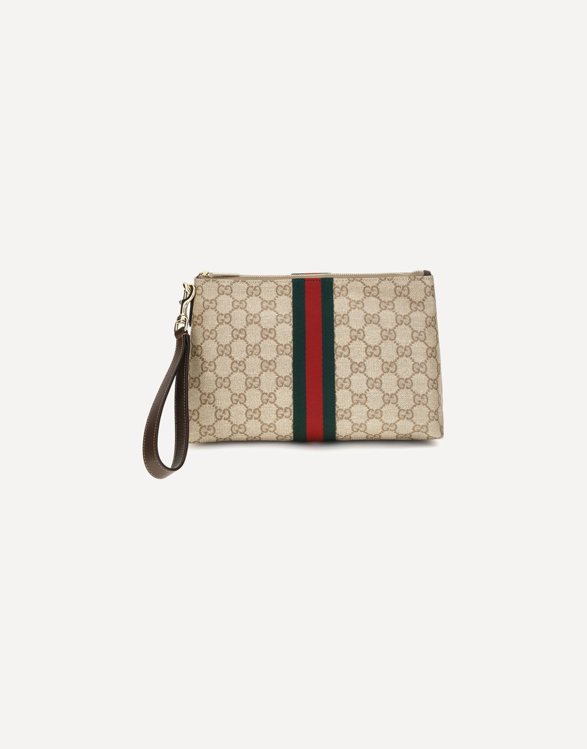 Gucci Small GG Web Pouch