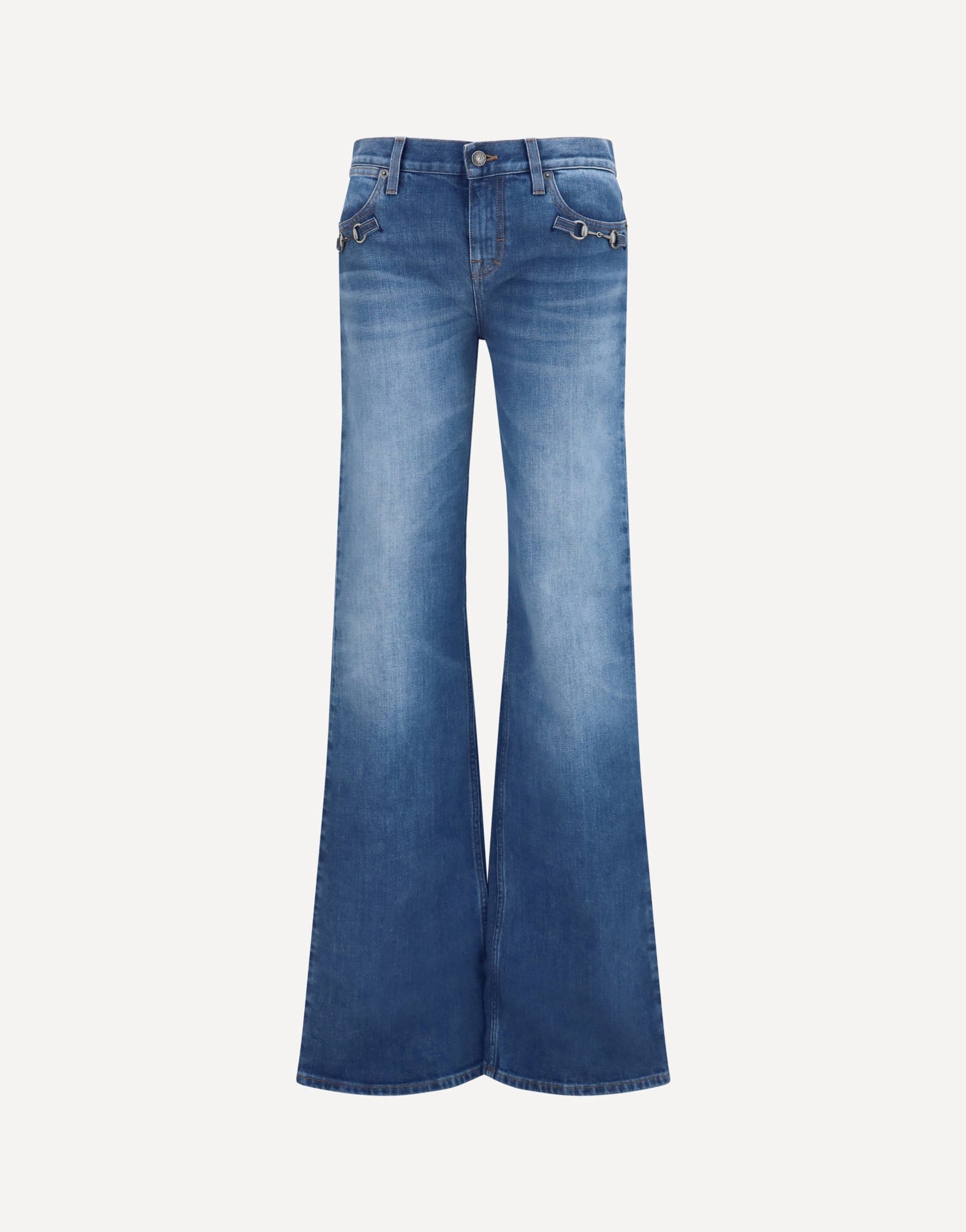 Gucci Gucci Stretch Cotton Horsebit Jeans
