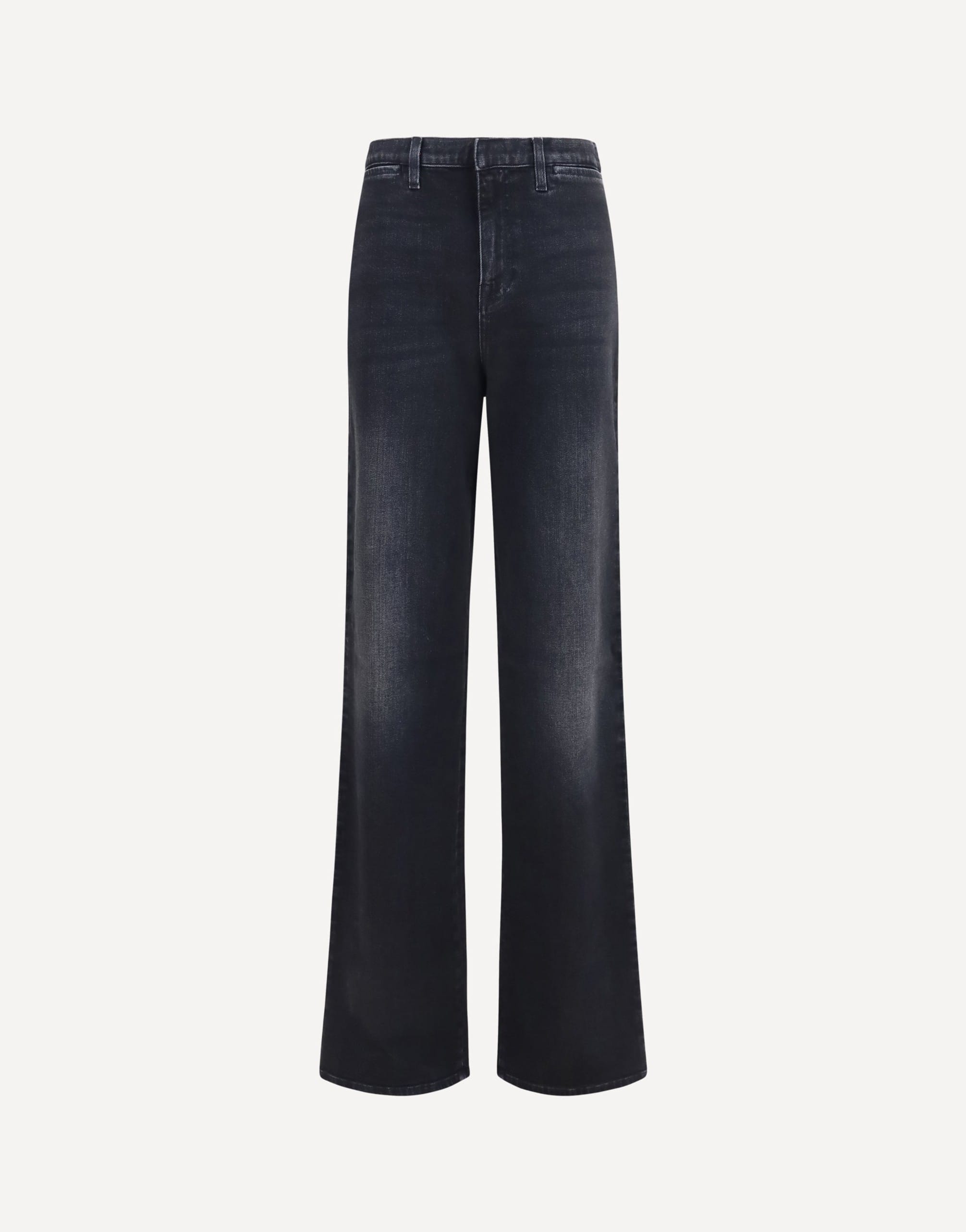 Gucci Stretch Cotton Jeans With Web Stripe