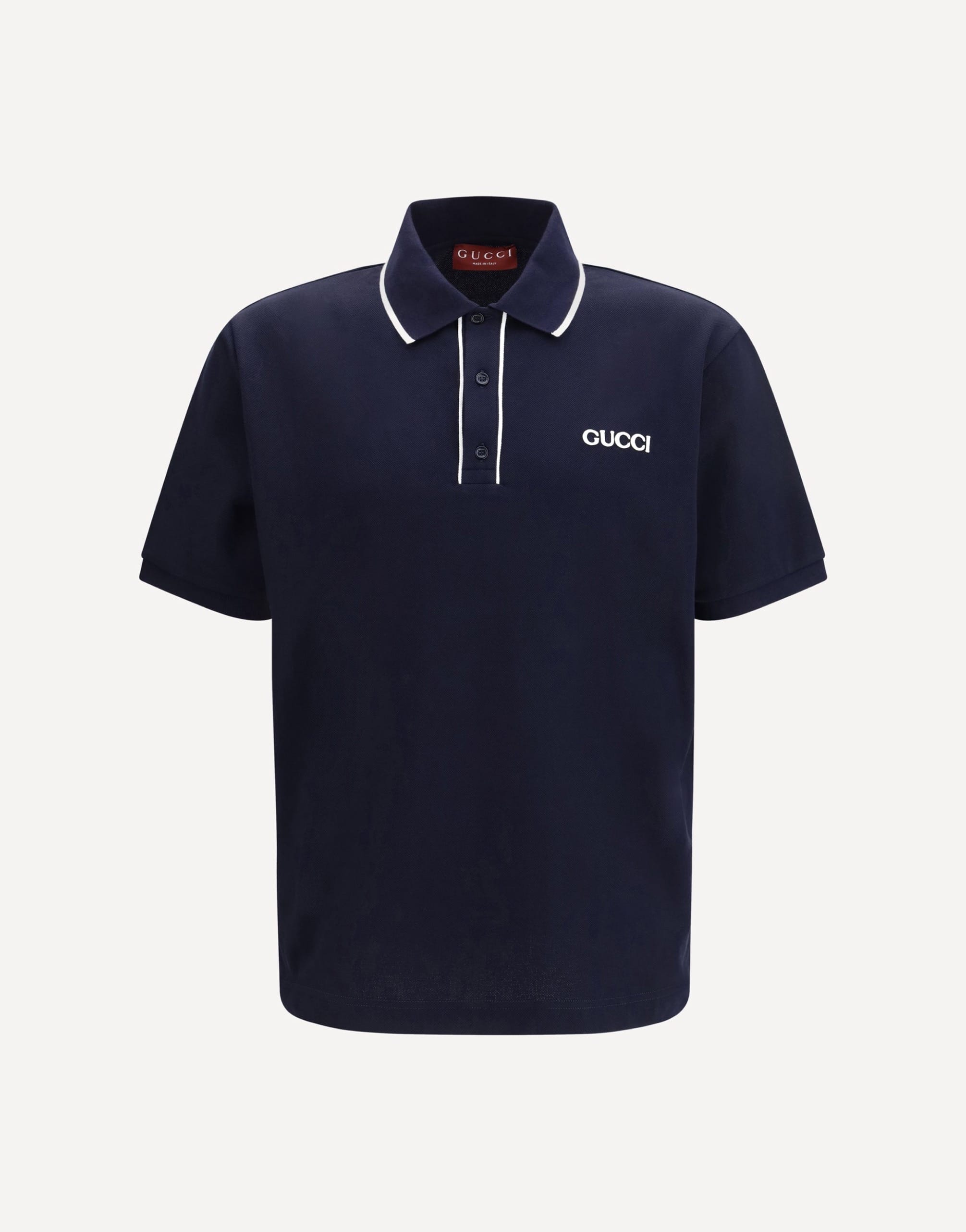 Gucci Stretch Cotton Piquet Polo