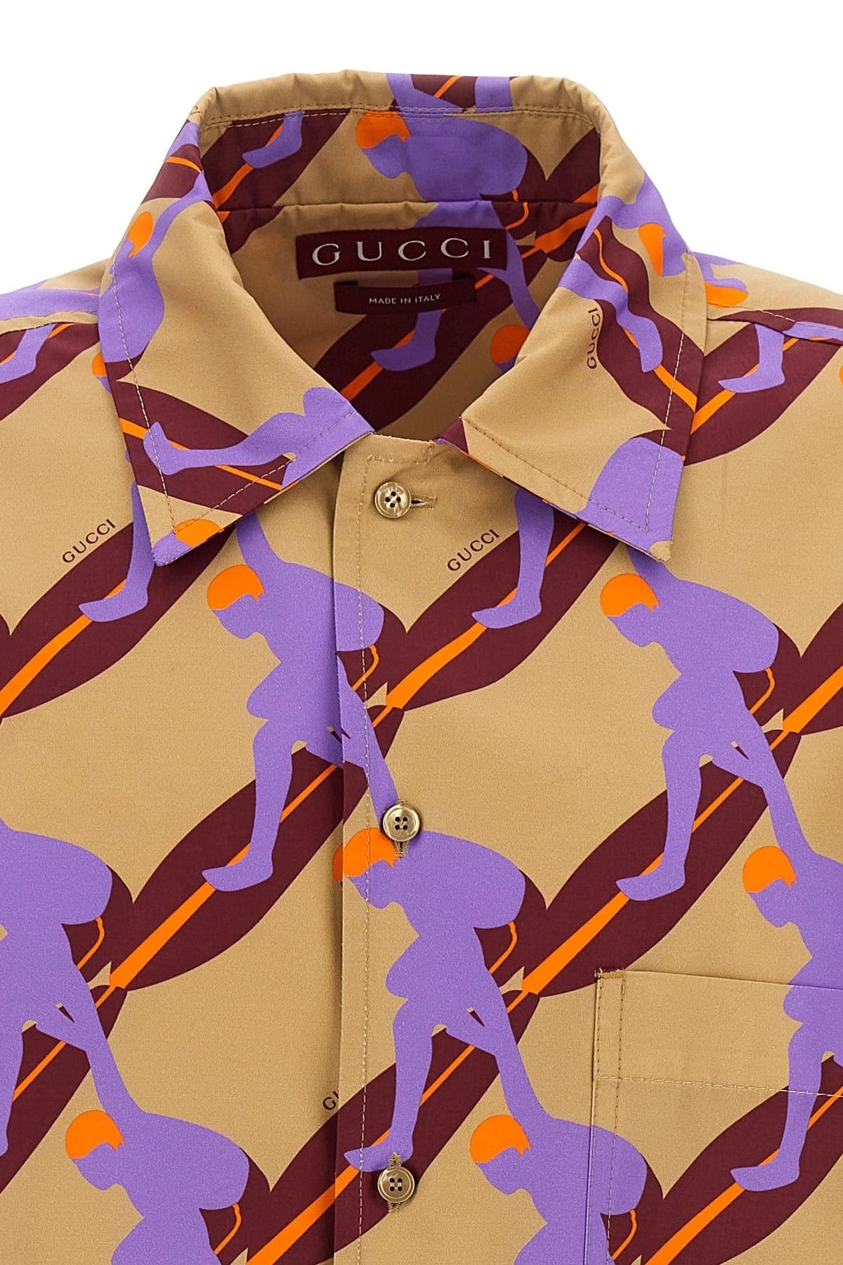 GUCCI シャツ Gucci Twisted Surf Shirt | Sendegaro IT