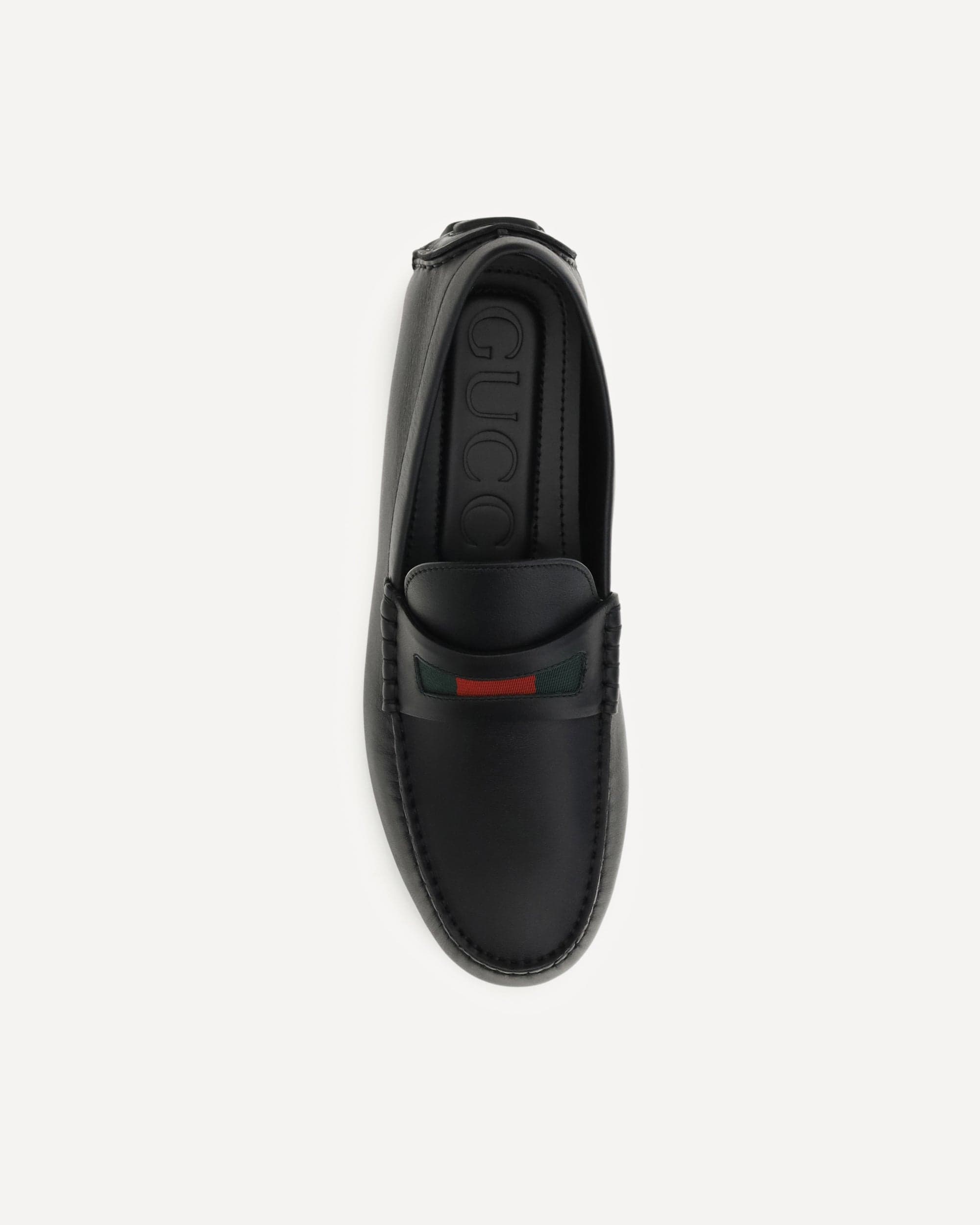 Gucci Web Driver Loafers