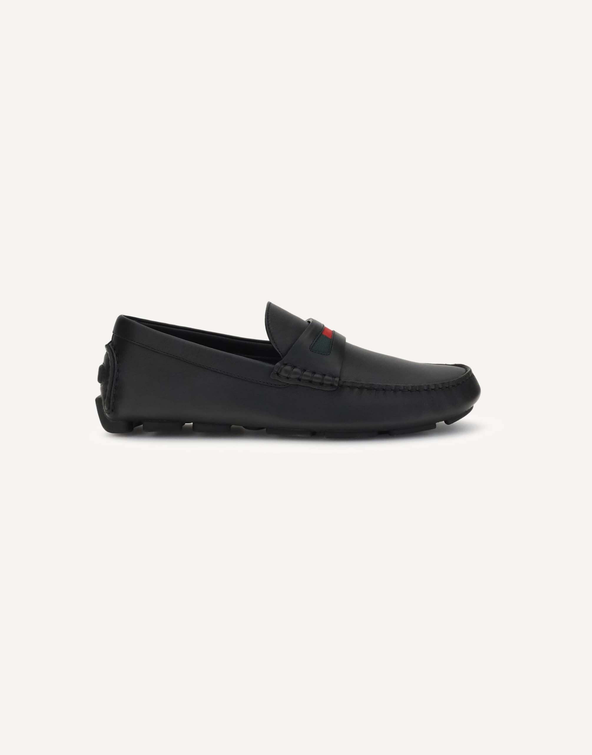 Gucci Web Driver Loafers